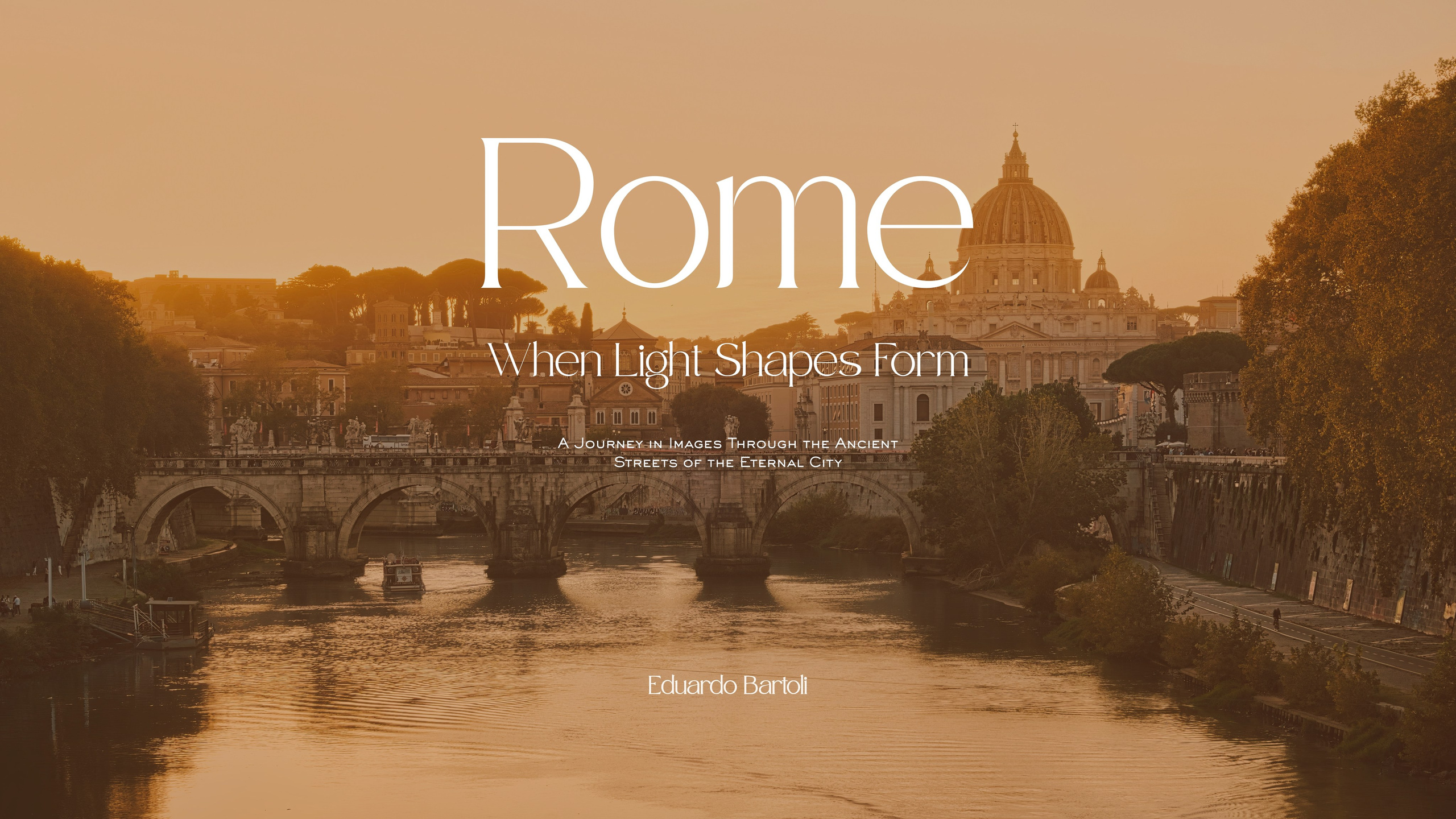 Rome Photography Book — When Light Shapes Form | Eduardo Bartoli. Eduardo Bartoli Photography