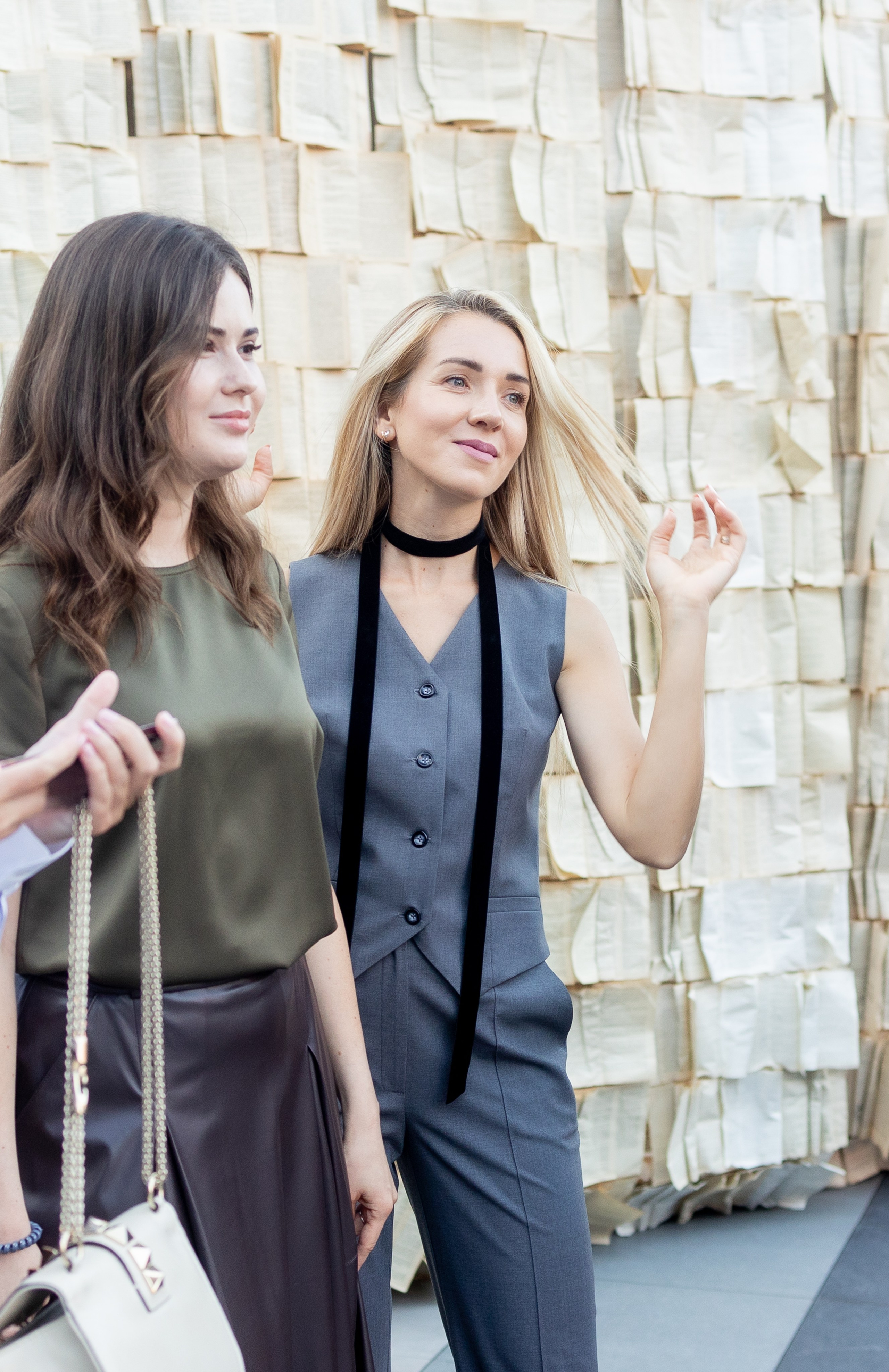 L.Storojuc backstage runway. MATVEEVA STUDIO