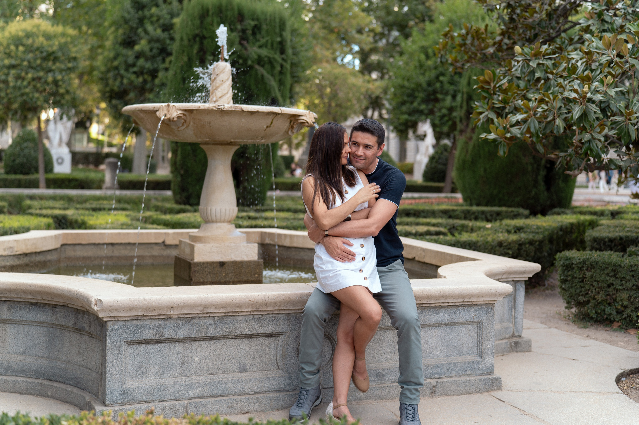 Engagement at the Royal Palace. Fotógrafo en Madrid, España. Alyona Belyaninova