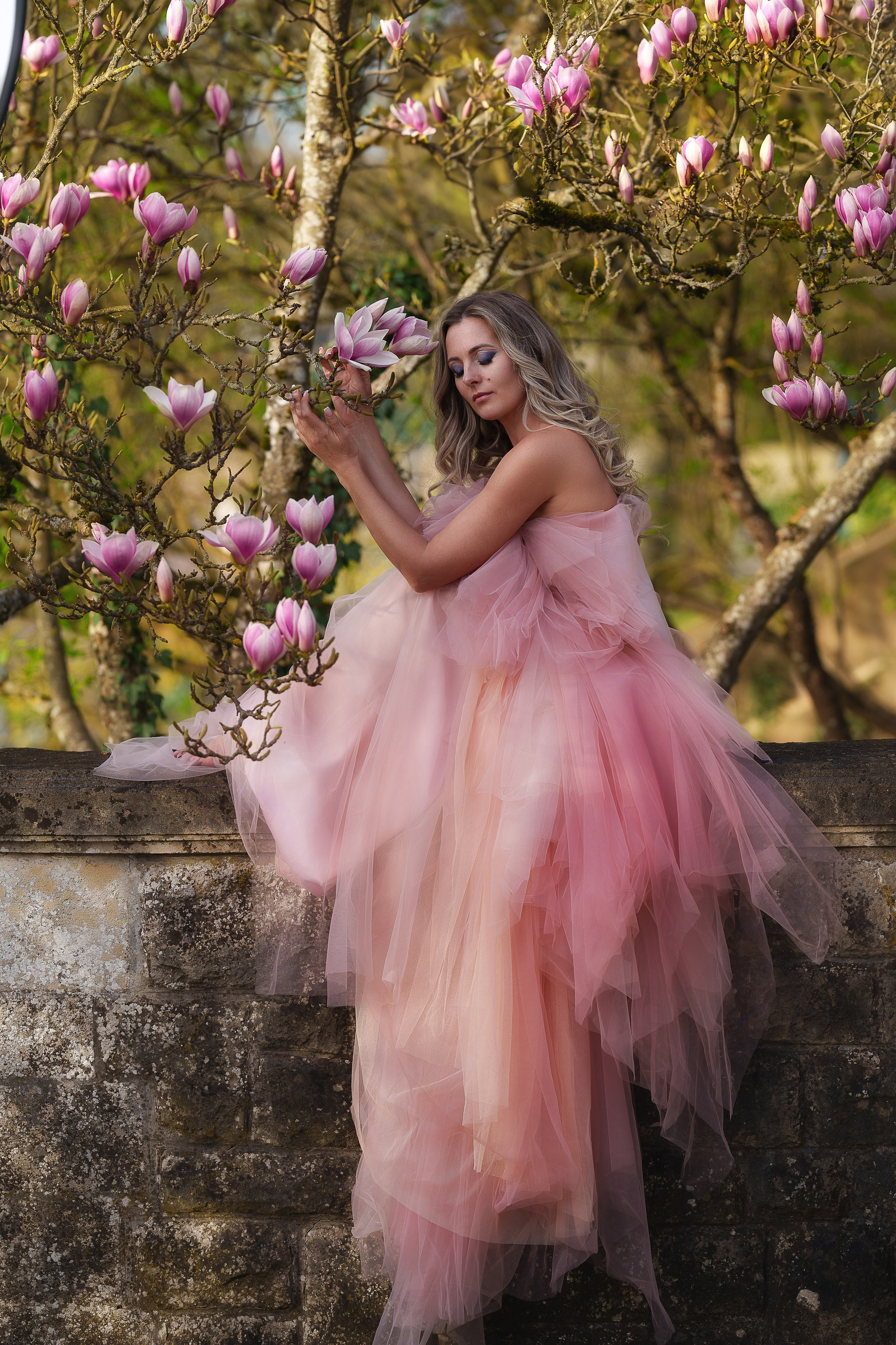 Magnolien. Familien, Lifestyle und Portrait Fotografin in Trier, Luxembourg