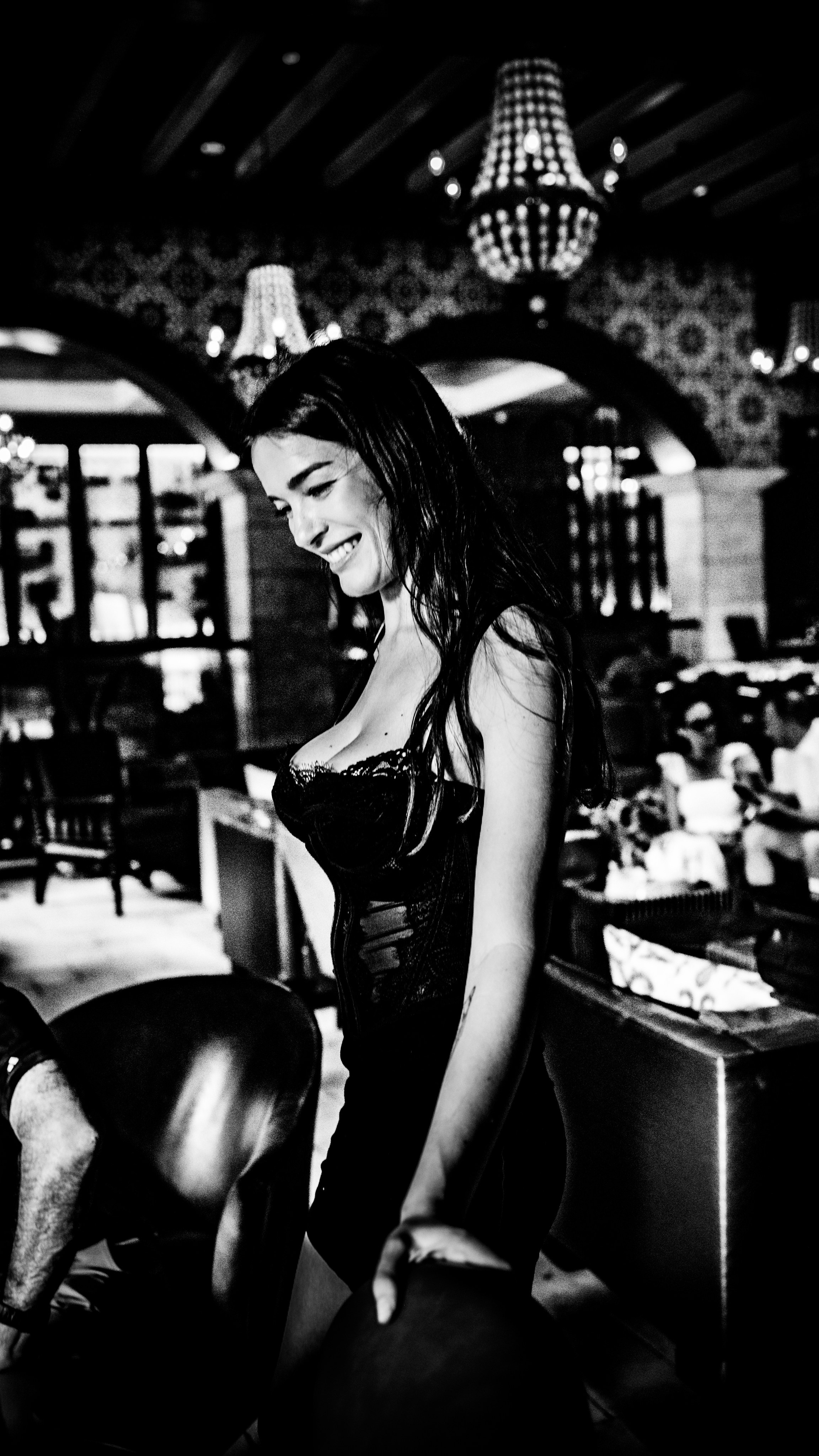 Burn Black and White Series. Out and About 239