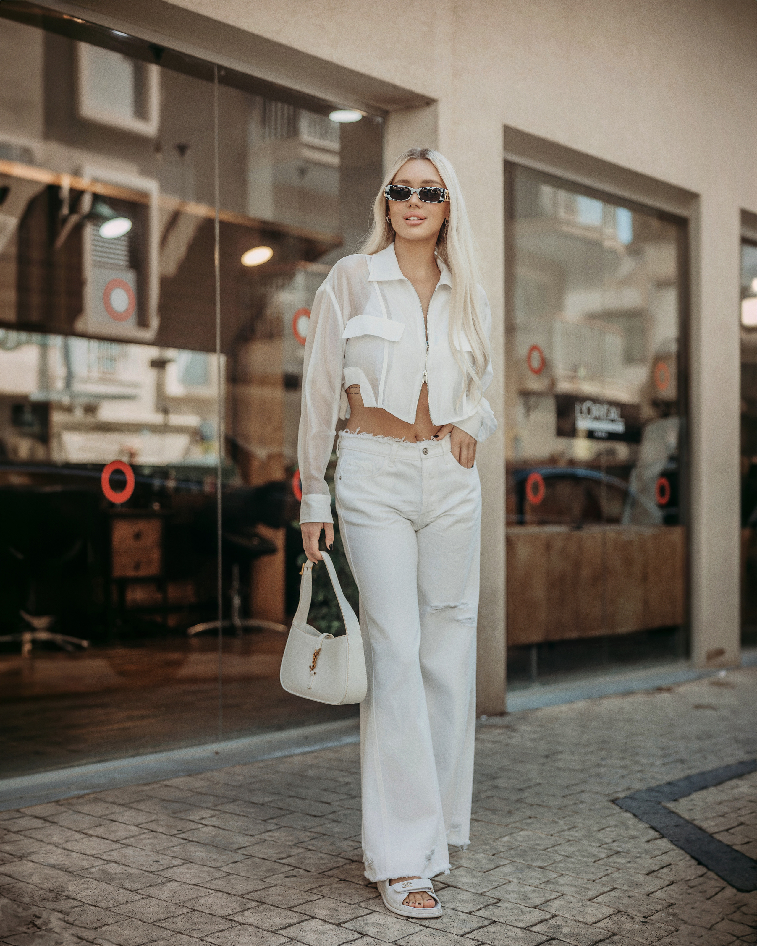 Antigo Jeans Campaign with model Katya Khudyk. George TLV — профессиональный фотограф и ретушёр, Израиль / Profession