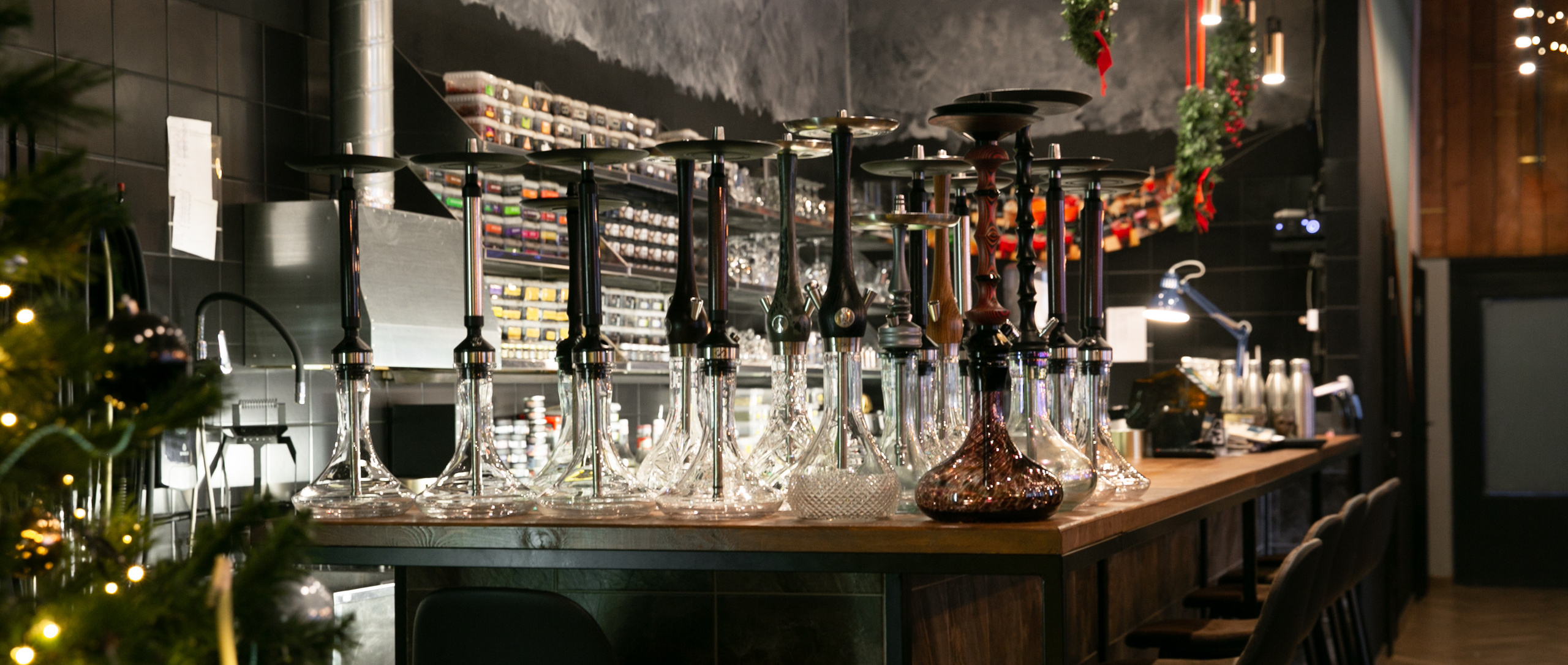 Разработка дизайна кальянной  —  «Endorphin Lounge»