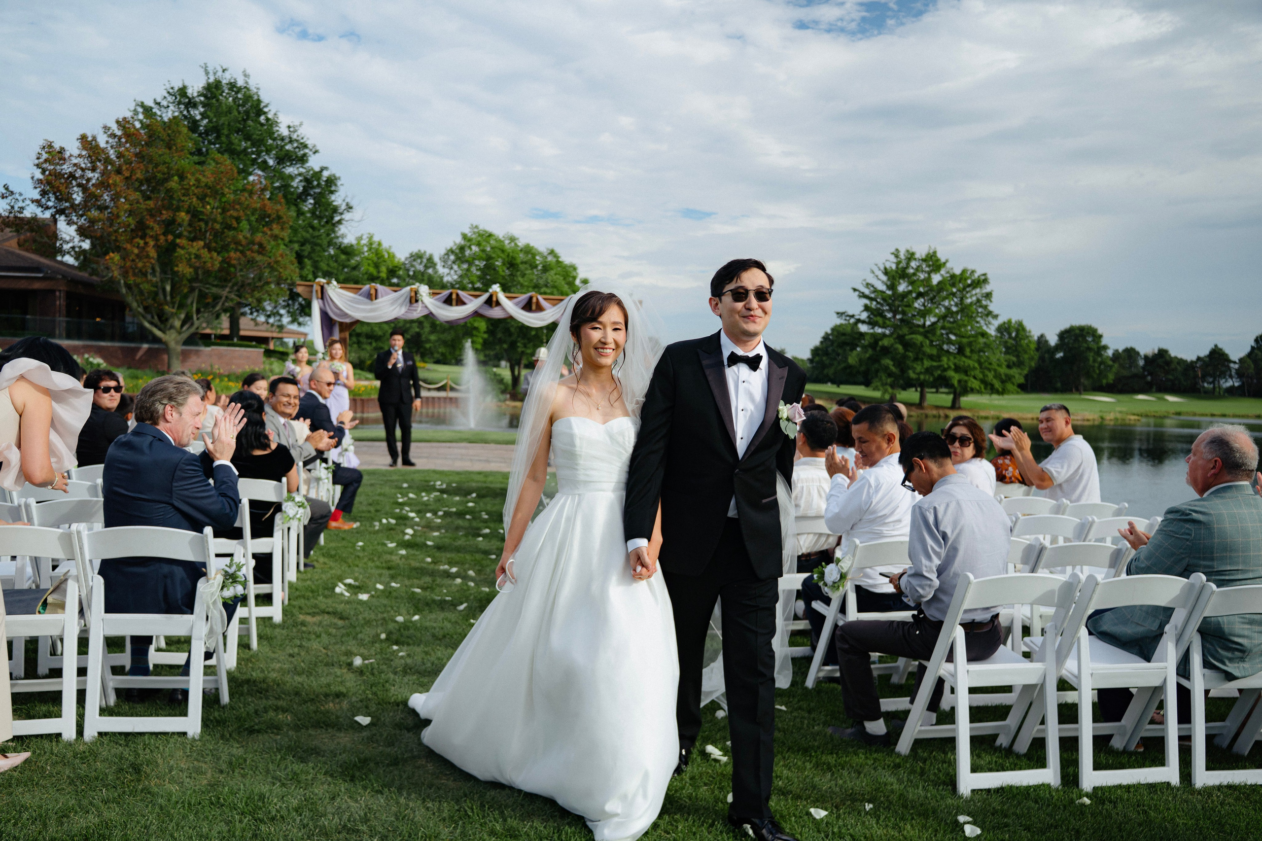 Spring Wedding at a Golf Club | Chicago Wedding Photography. Main