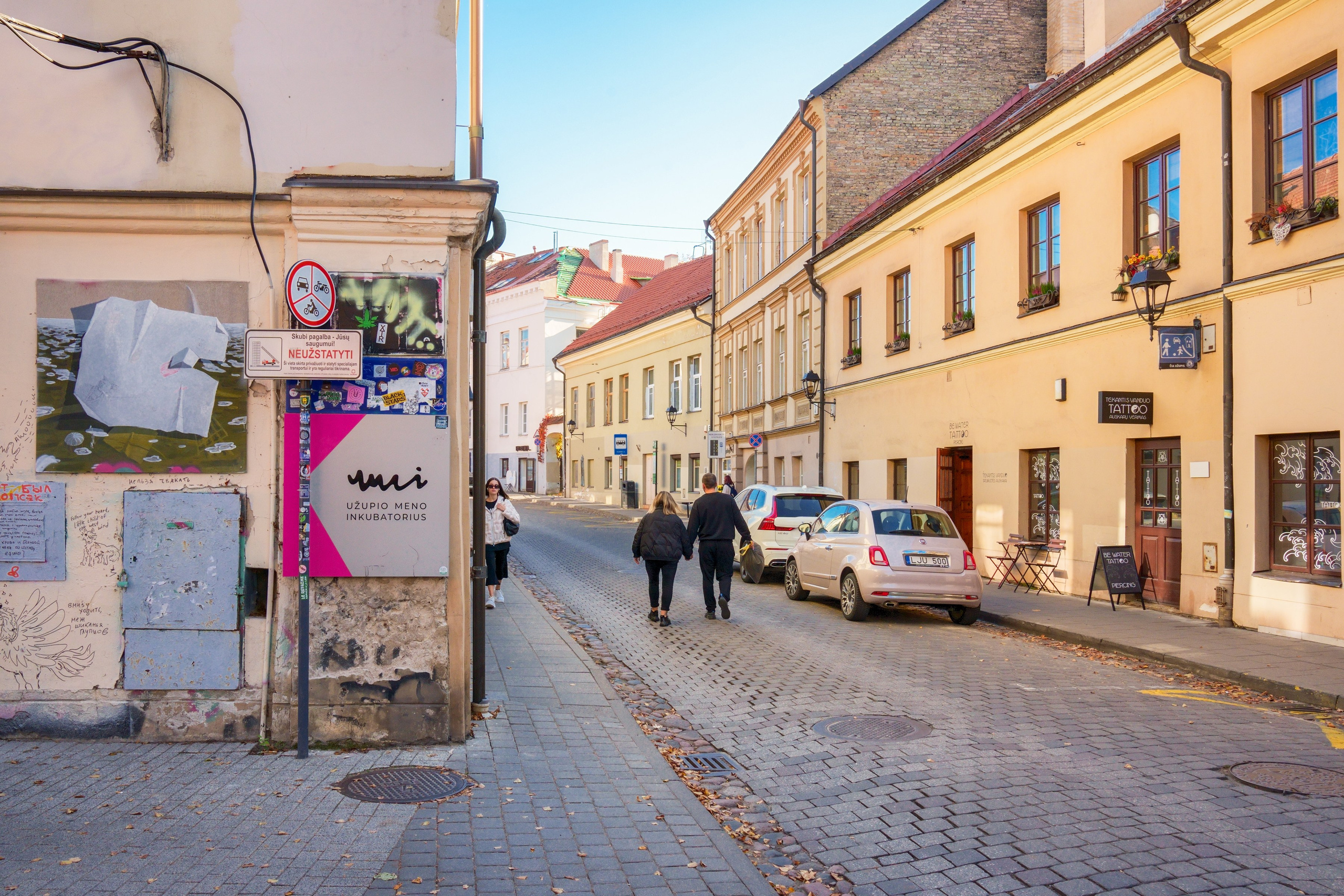 Užupio g.2. Elina Sapiega fotografė Vilniuje