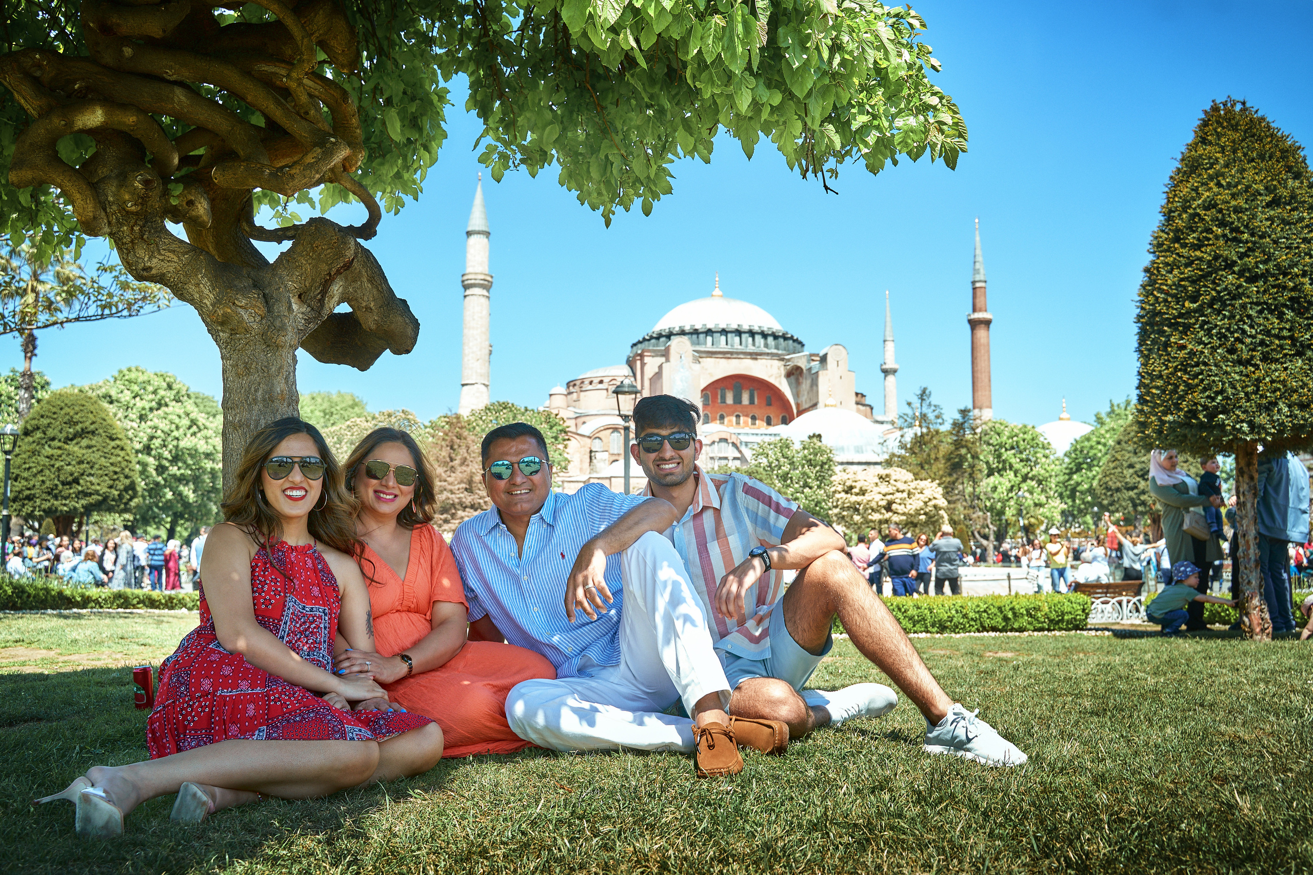 Семейная фотосессия у Айя Софии в Стамбуле