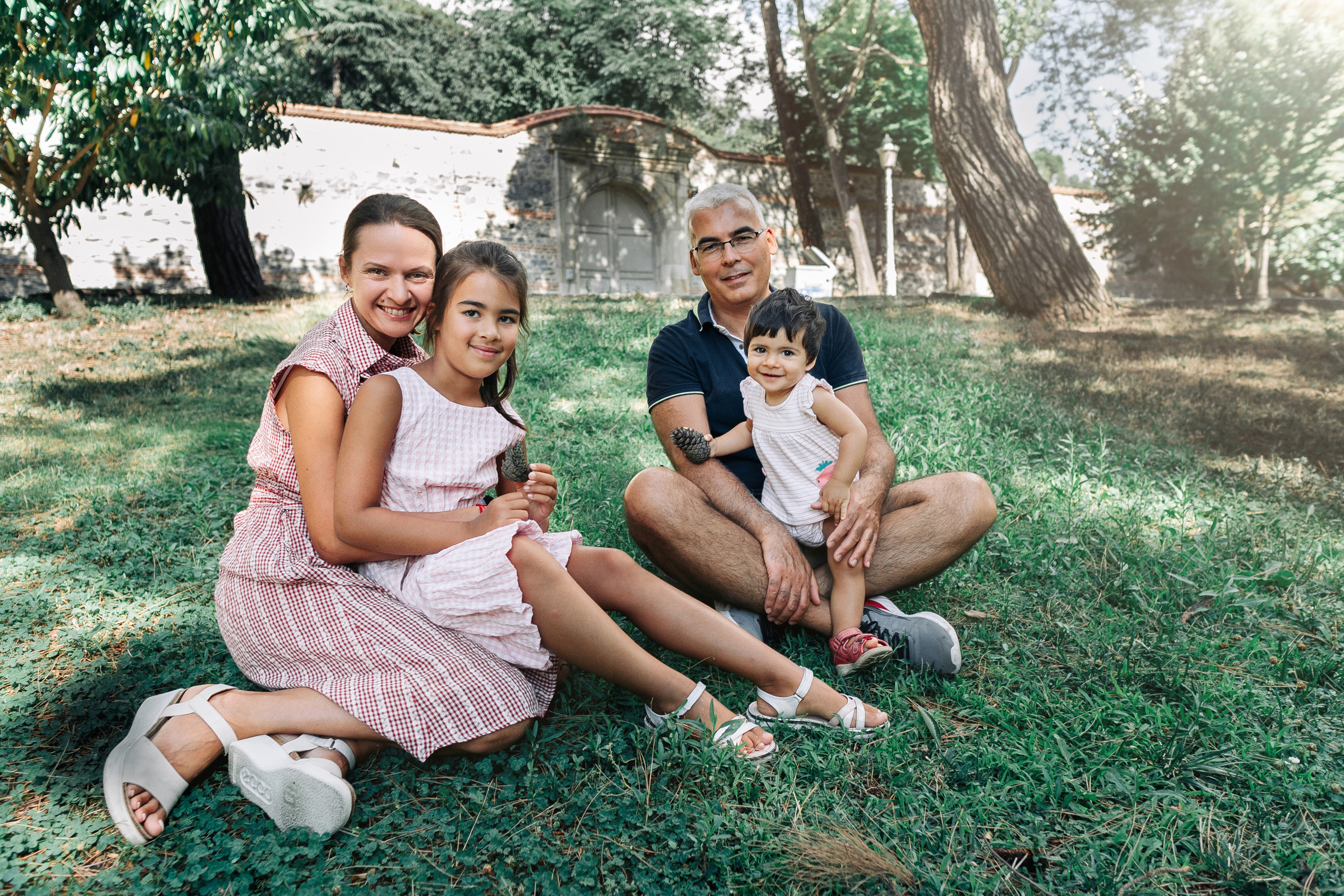 семейные фотосессии на природе в Стамбуле