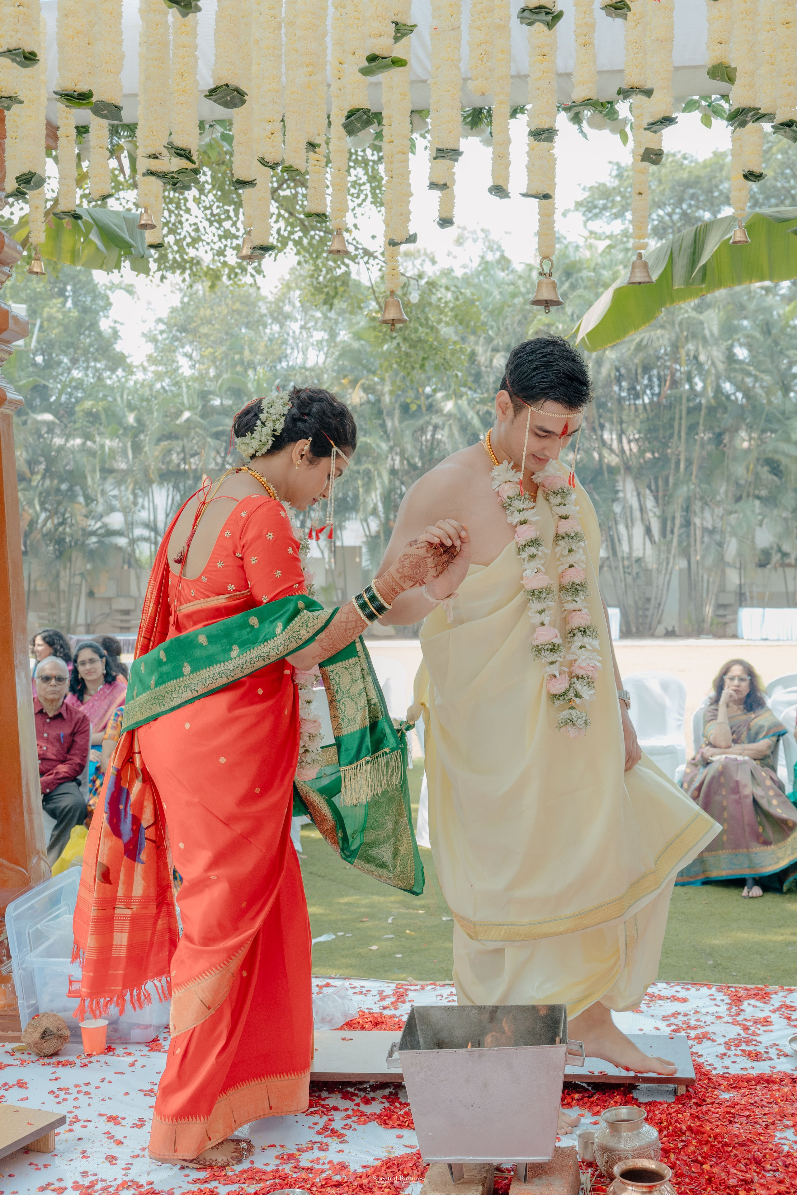 “Just Outside That Class…” | Vedanti & Omkar