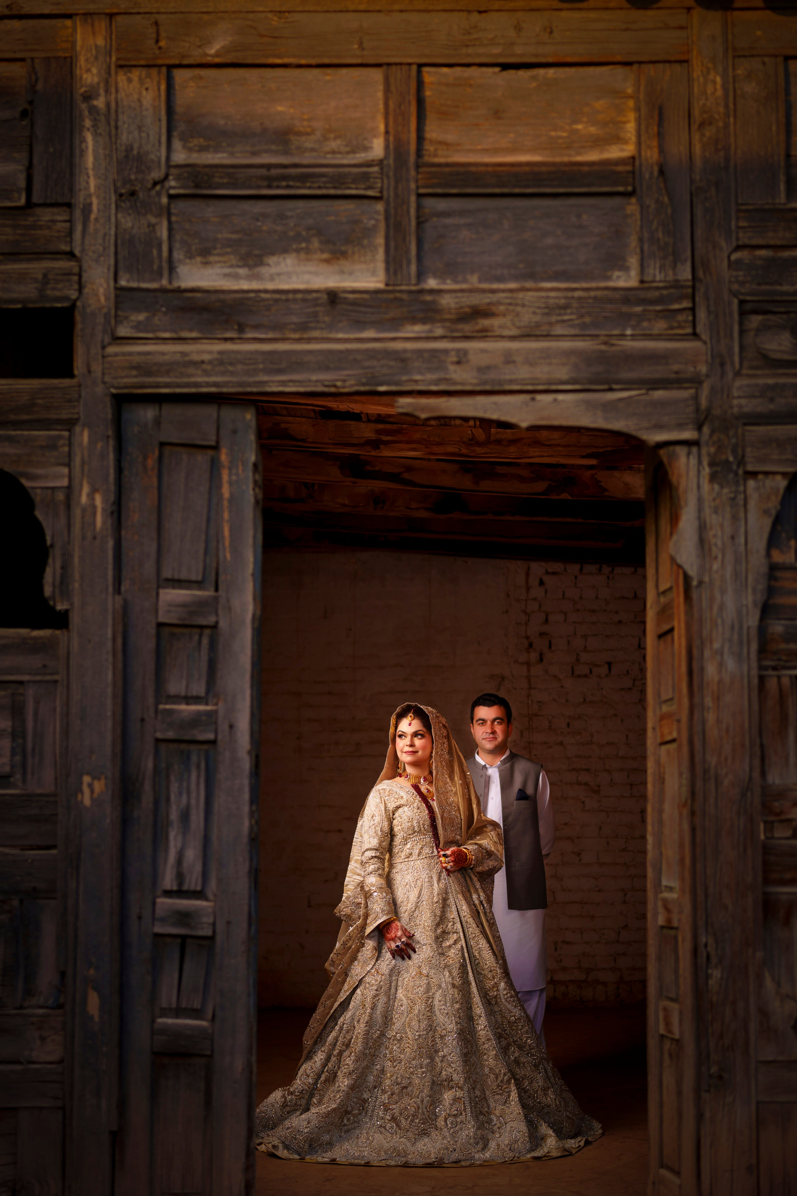 Shandana and Shabeer. House of Taimur Riaz Khan