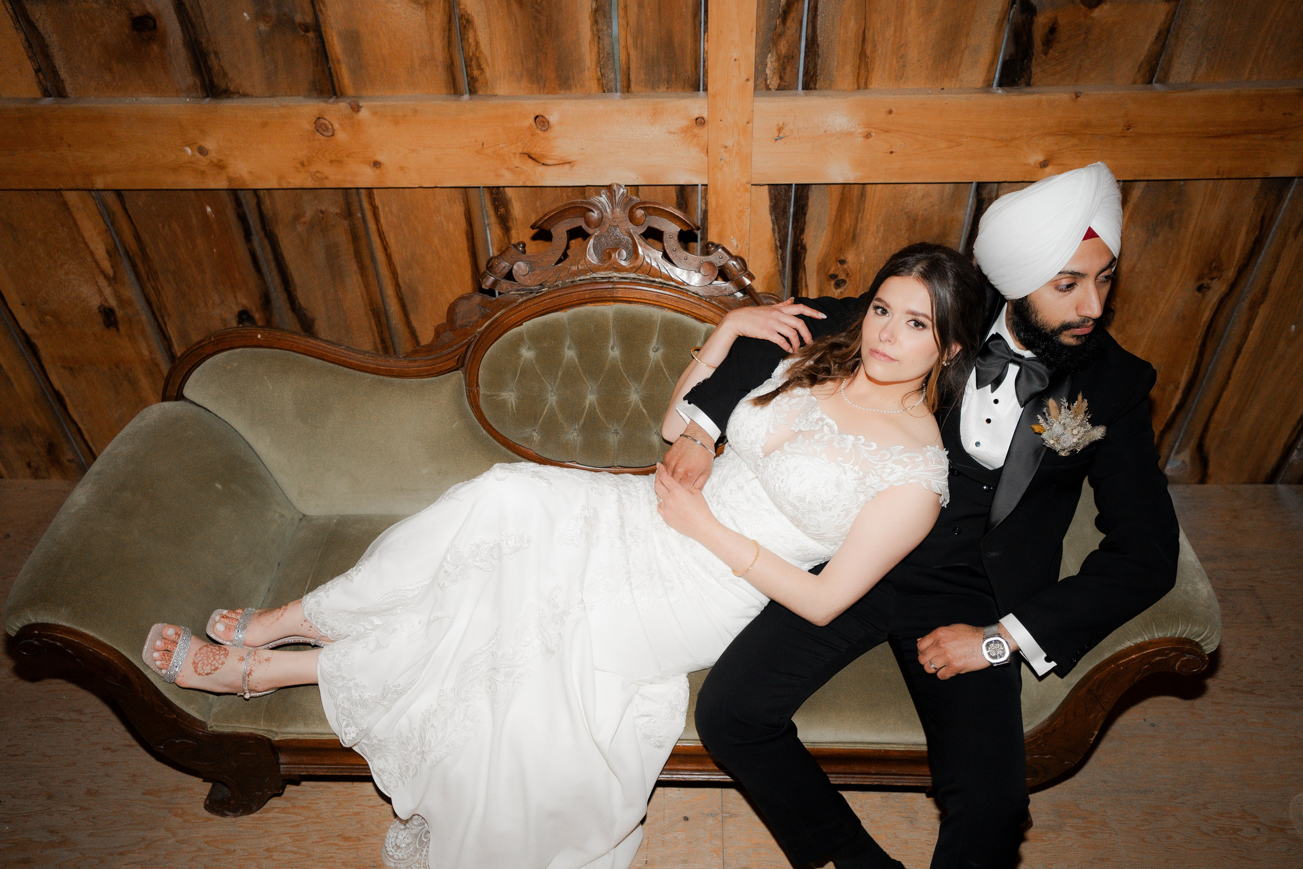 Jasmeet & Racheal’s Punjabi-Canadian Wedding Shoot | Welland, Niagara Falls