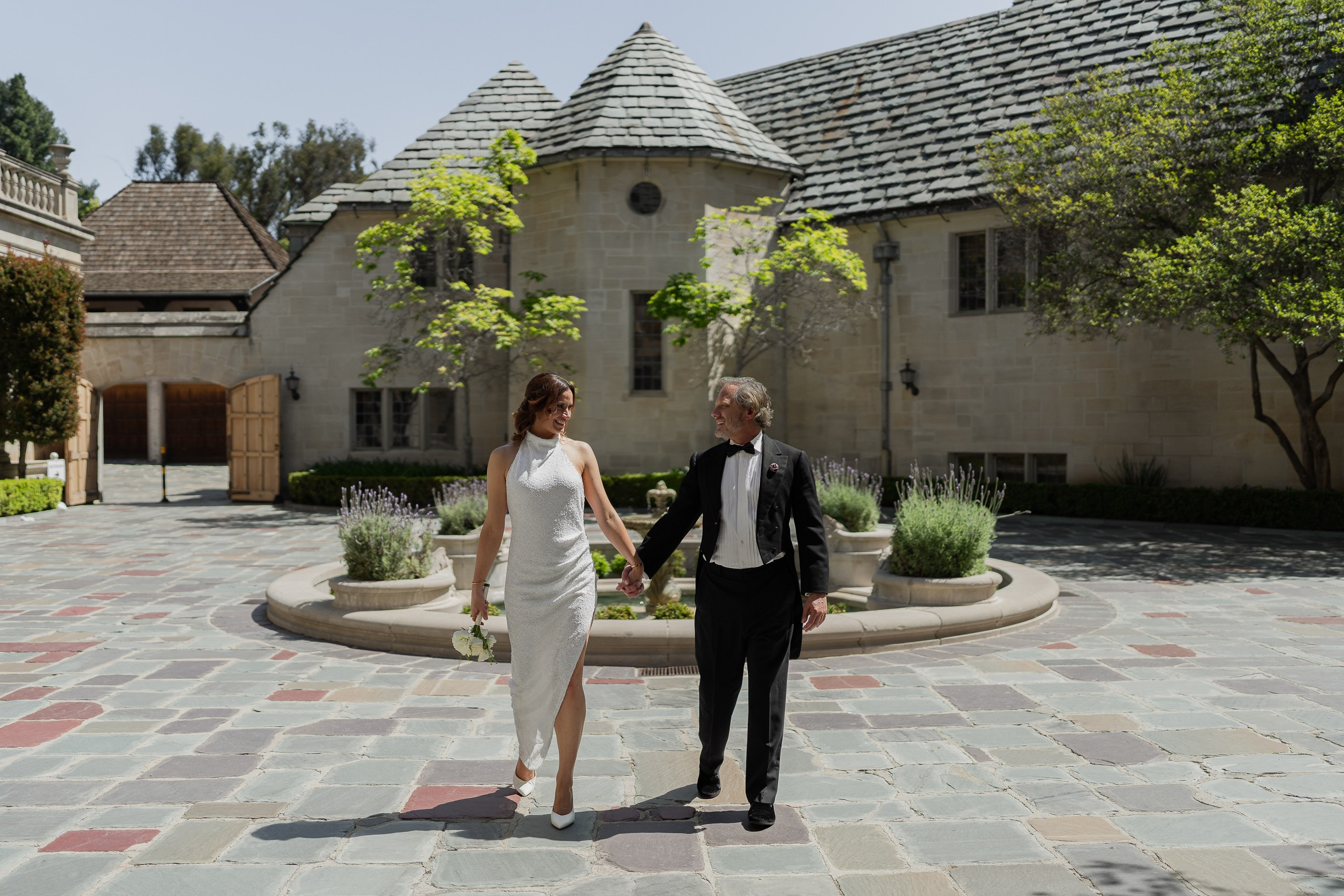 Engagement Session at Greystone Mansion, LA