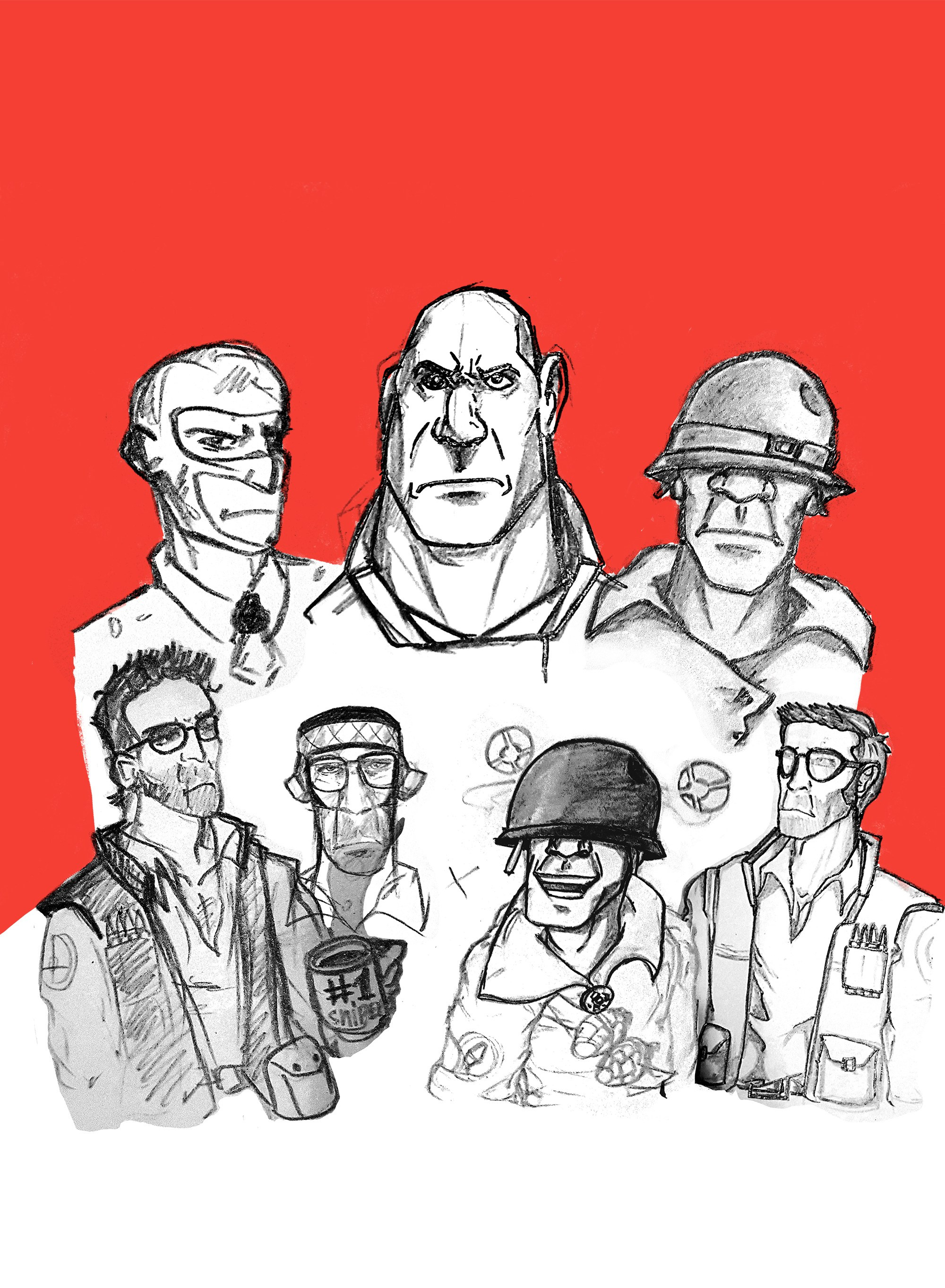 Characters. Mark Khabib Artist