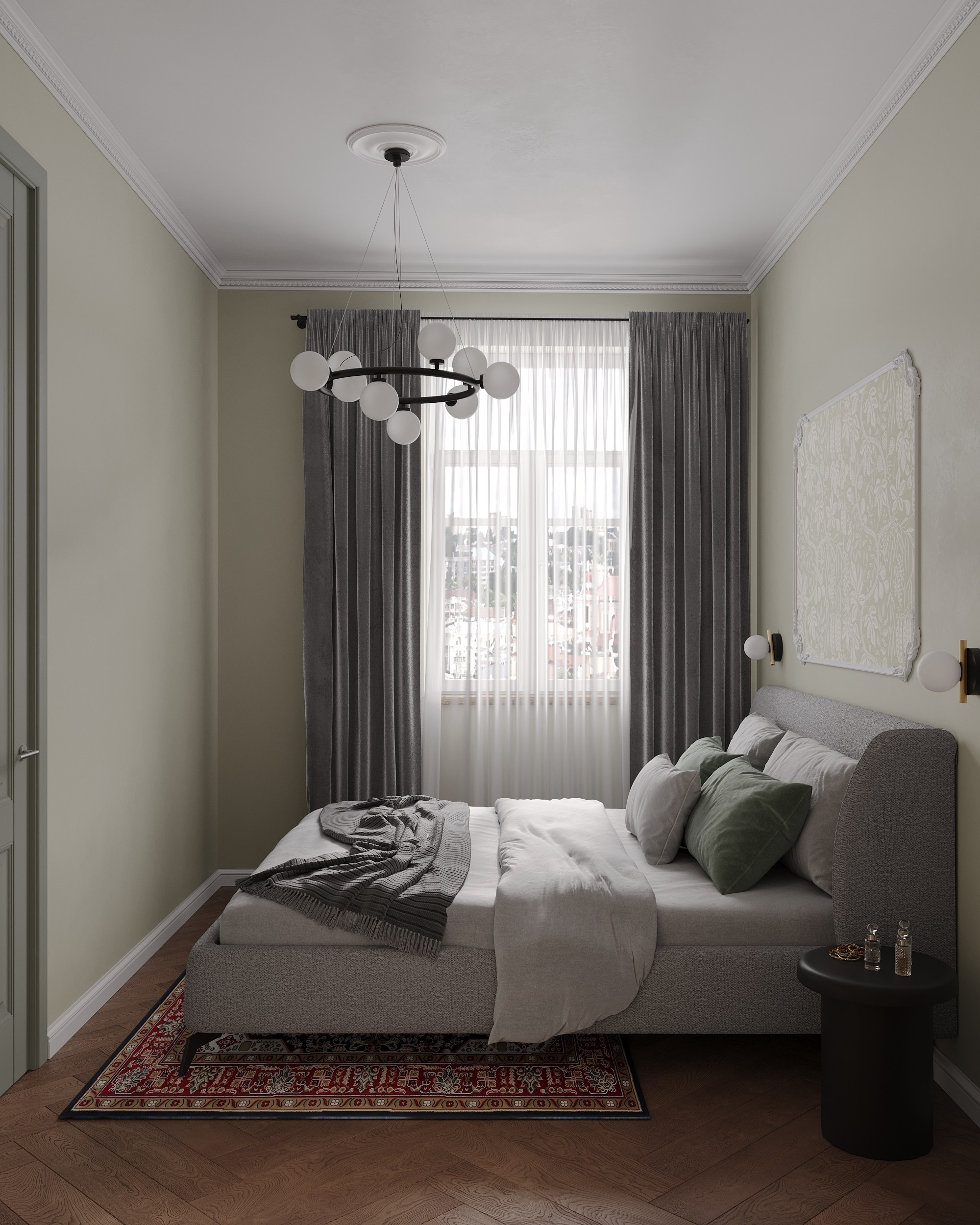 Flat of Gediminas. Simple Archs — high quality visualizations for your interior projects