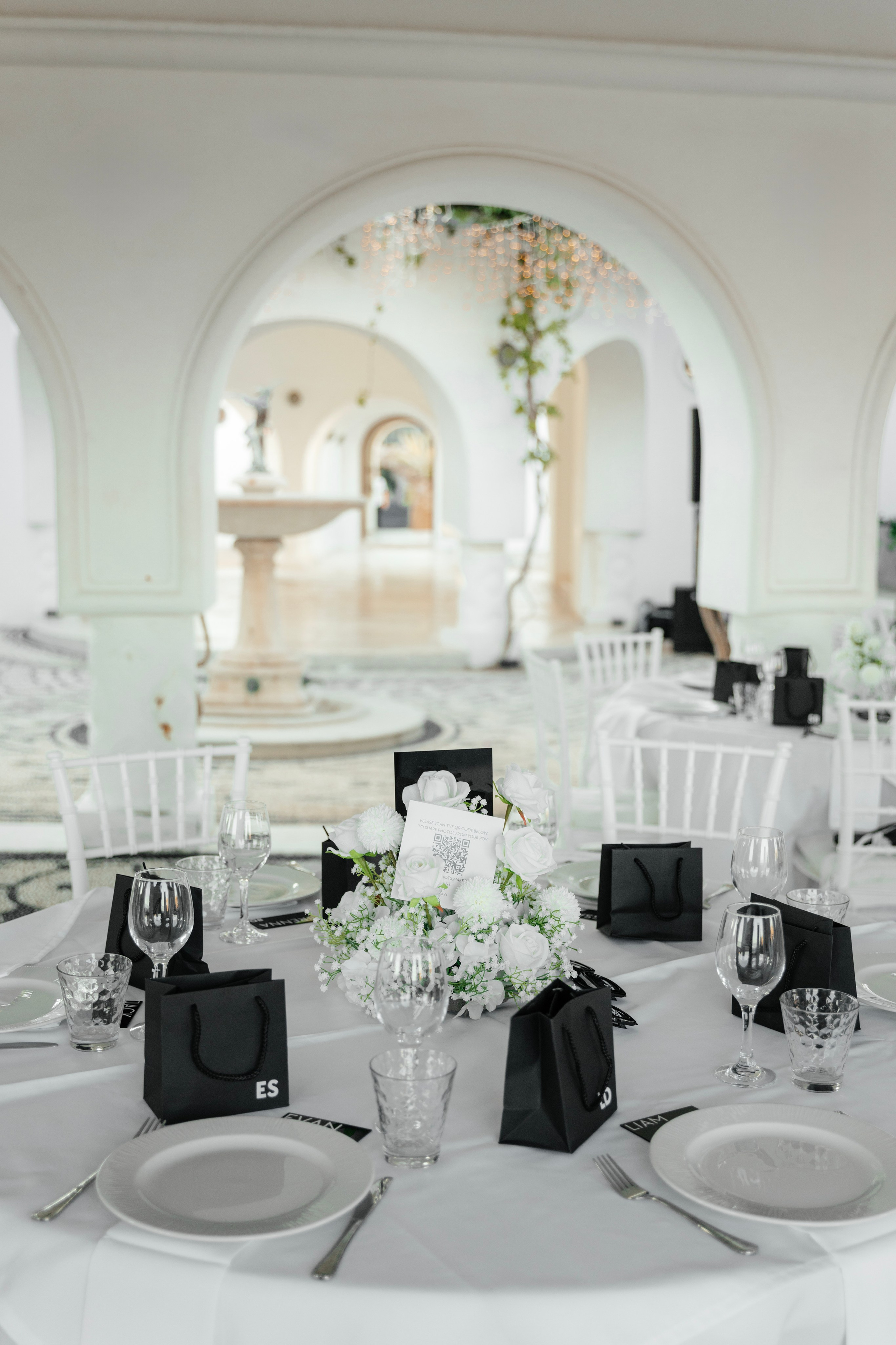 wedding decoration Kalithea Springs, Rhodes, Greece 