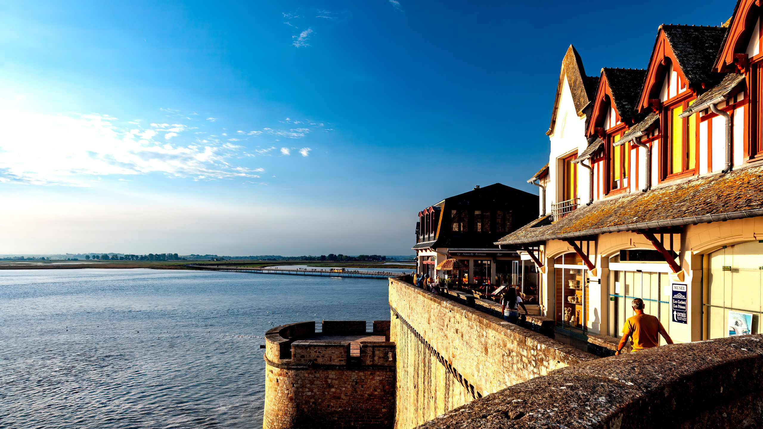 184.Abbey of Mont Saint Michel.France.21.9.2024. Путешествия в формате 360......