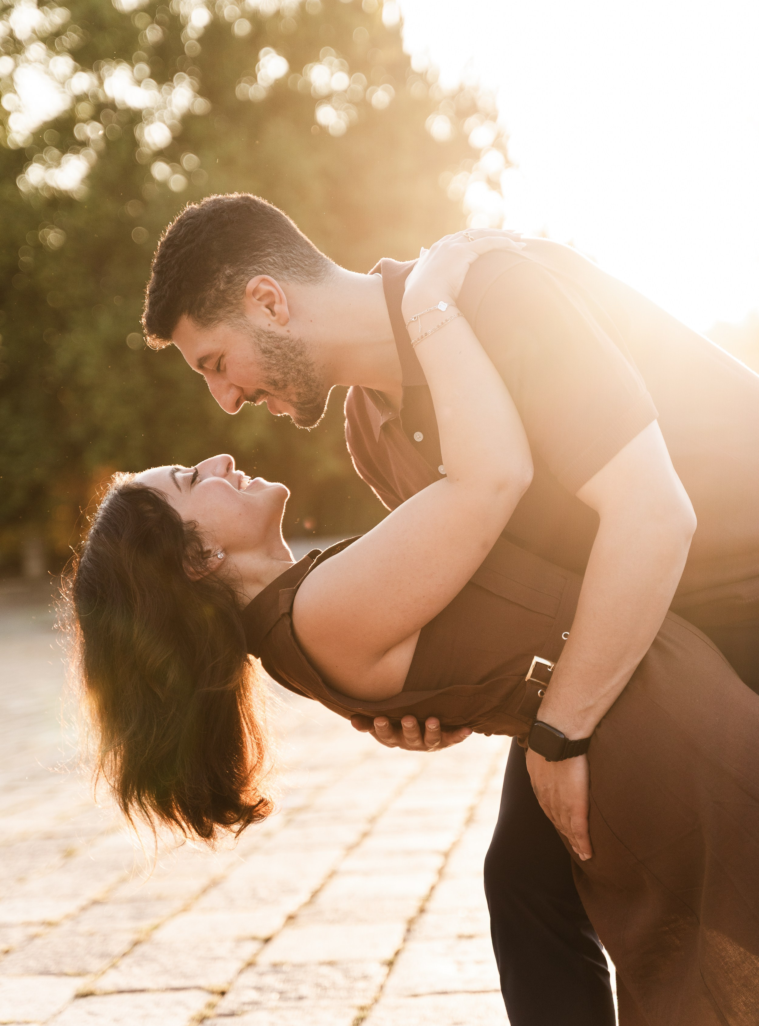 Sunrise Proposal in Milan. Proposal Photographer in Lake Como