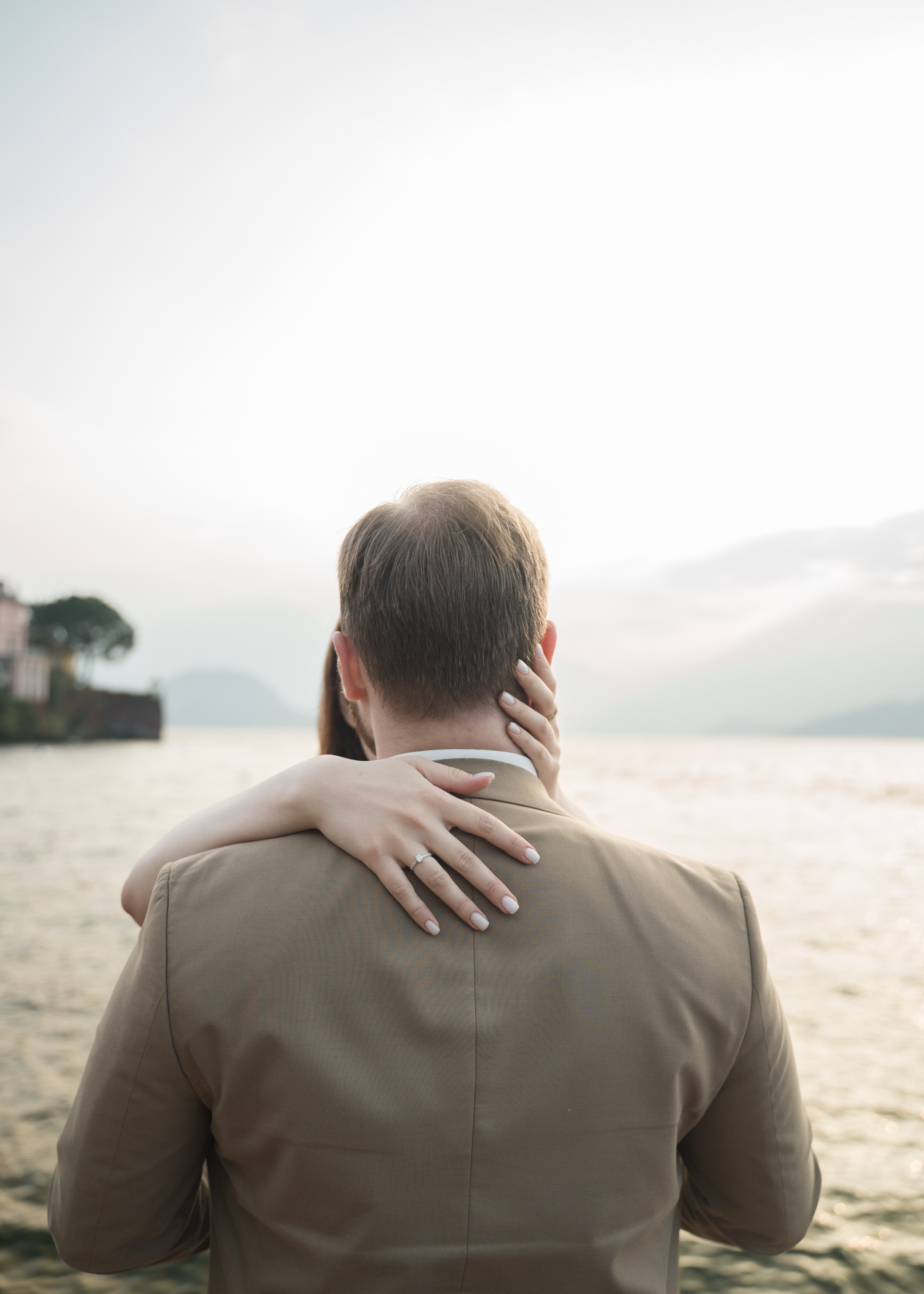 Varenna Surprise Proposal Photoshoot. Proposal Photographer in Lake Como