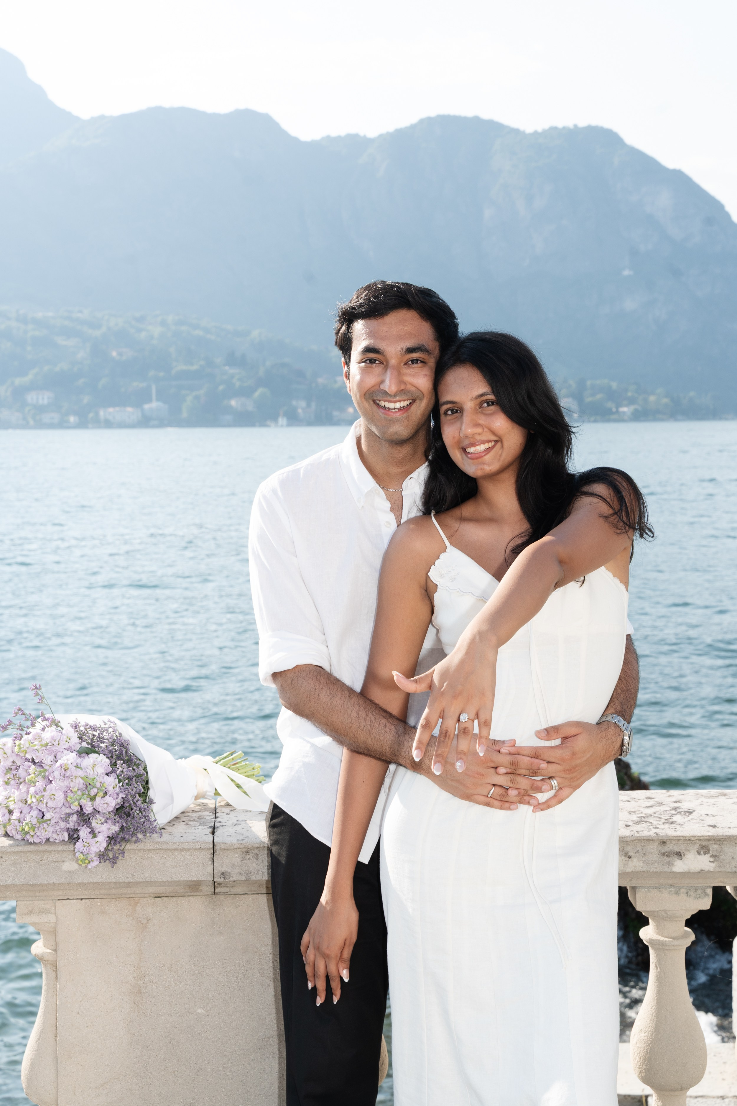 Secret Proposal at Villa Melzi, Lake Como. Lake Como Proposal Photographer | Surprise Proposals & Engagements