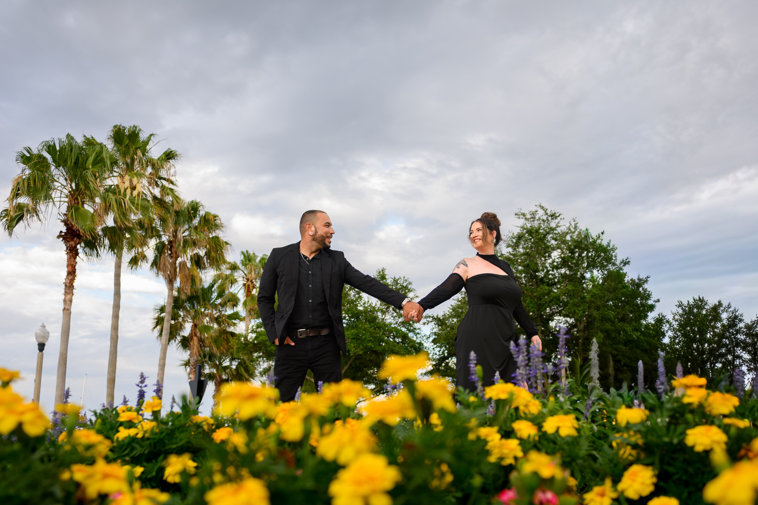 Engagement Session — Downtown Sanford, Florida,