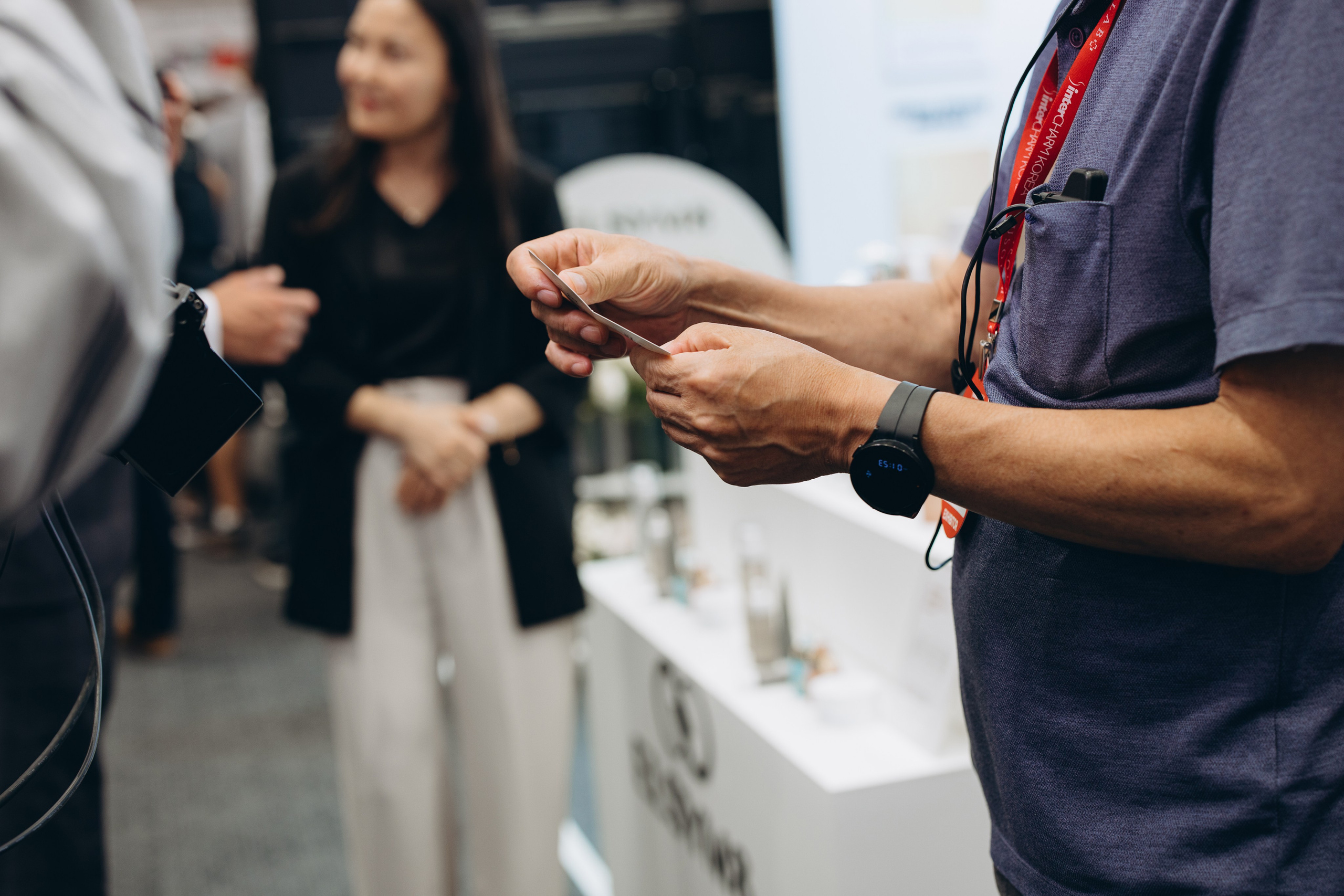 Inter charm Korea 2024 (ELSYM8). Portrait photographer in South Korea Olga Lian