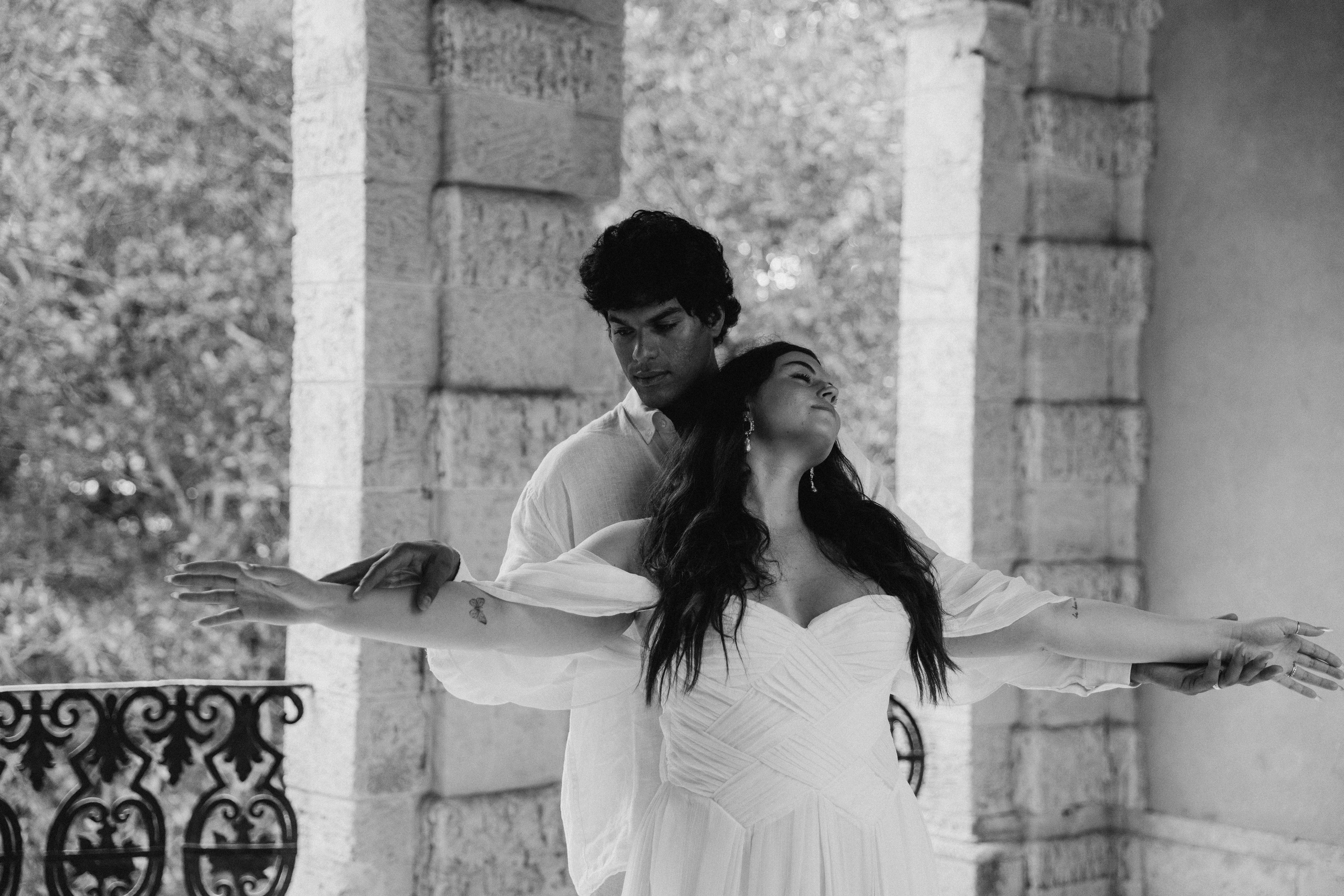 Lindsay & Kirk | Elopement at Vizcaya Museum & Gardens