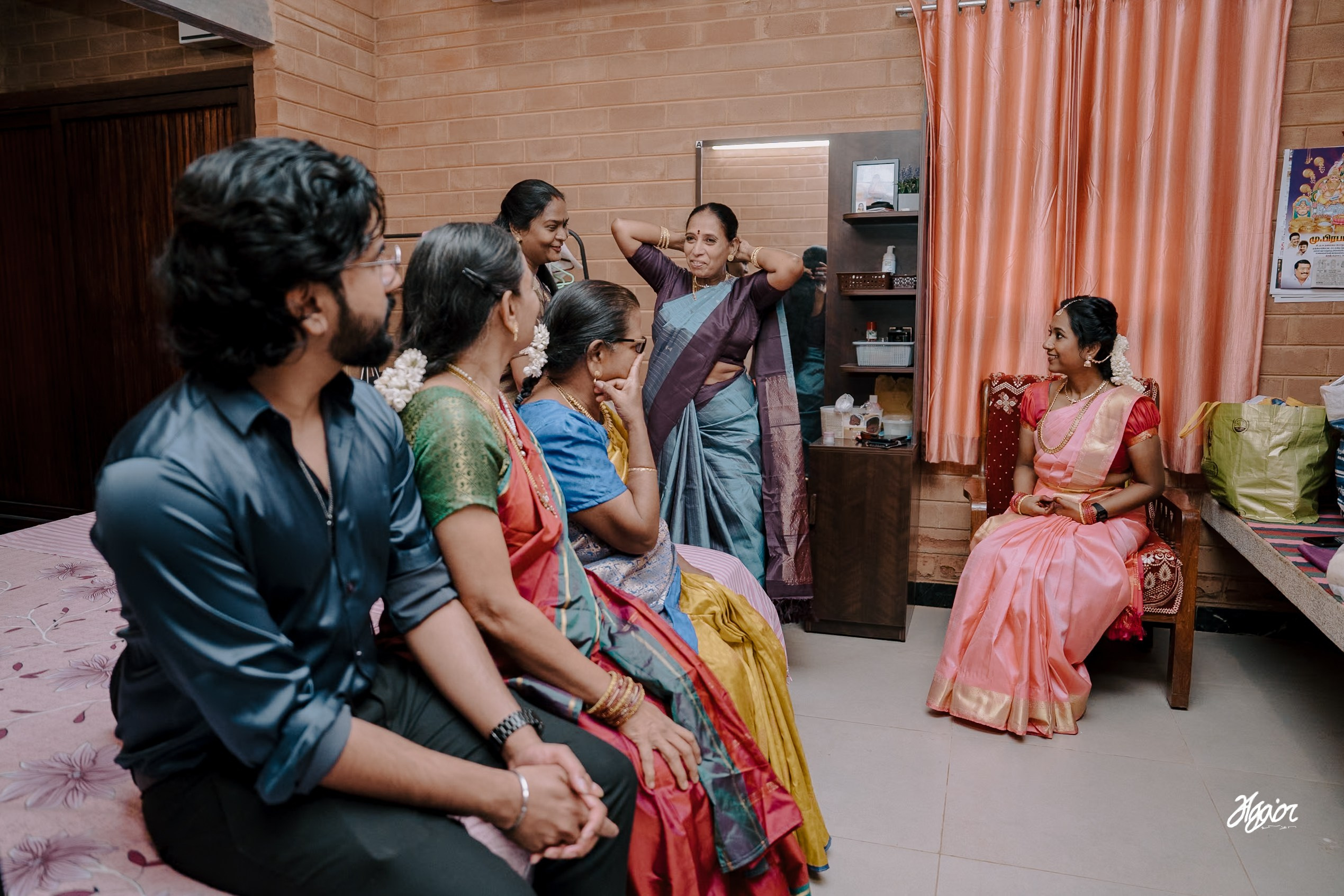 Wedding documentary photography in Pondicherry. Agam Vizha