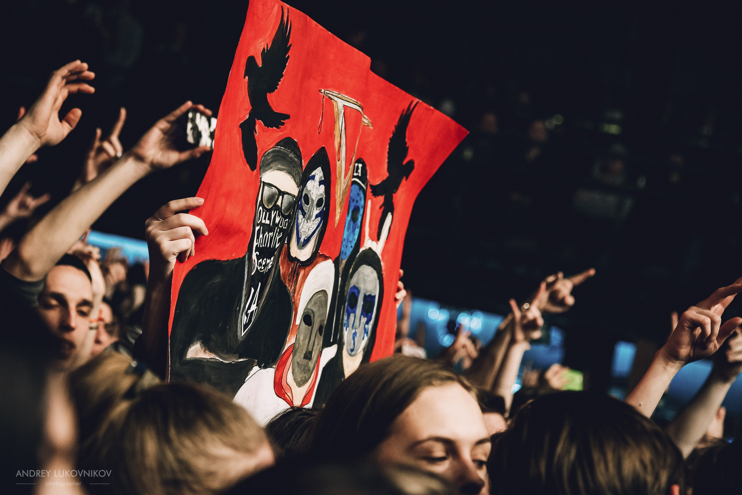 Hollywood Undead Live — Exclusive Concert Photos by Andrey Lukovnikov