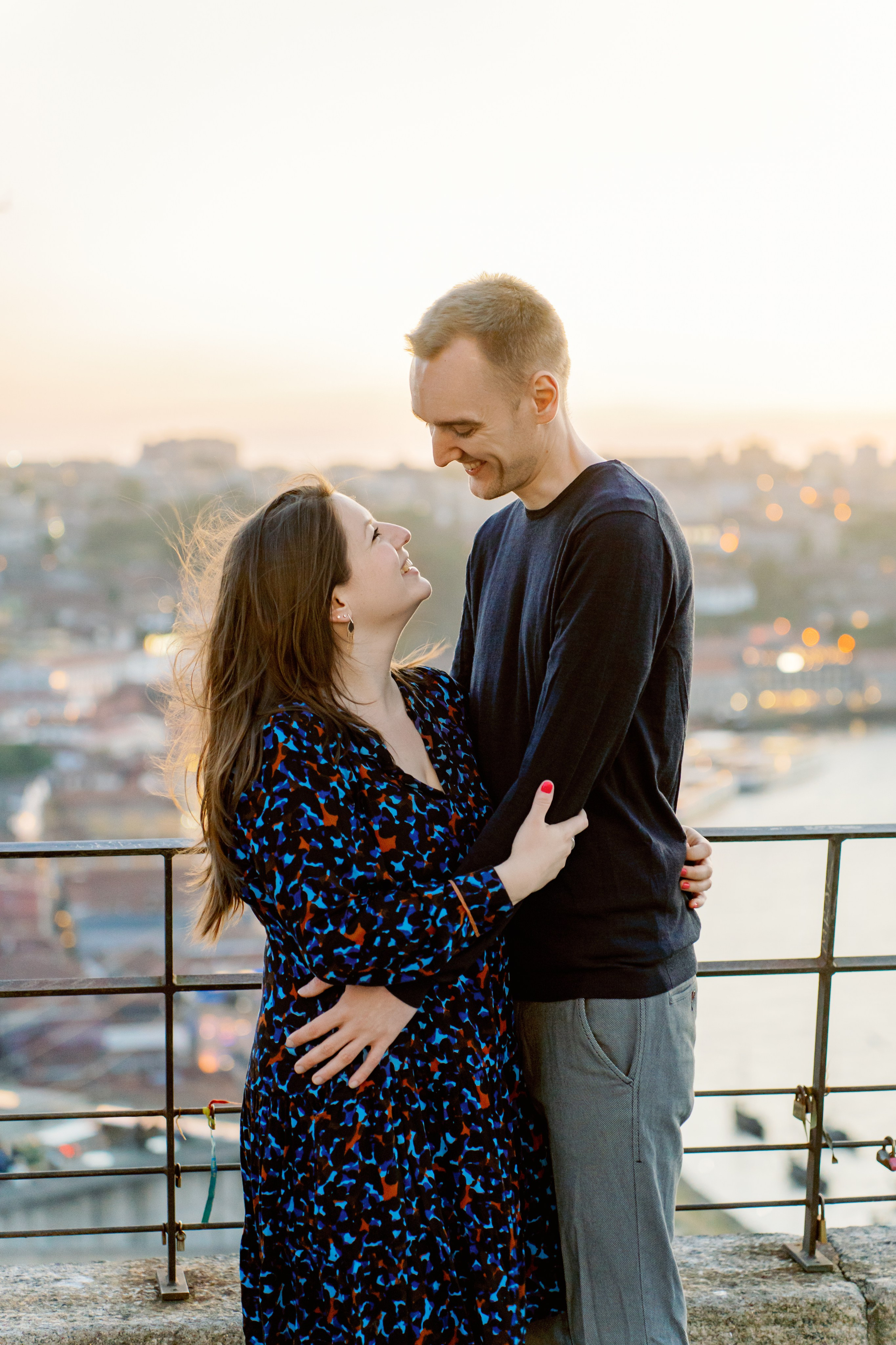 Кэролайн и Марвин в Порту и Вила-Нова-ди-Гая. Фотограф и видеограф в Португалии