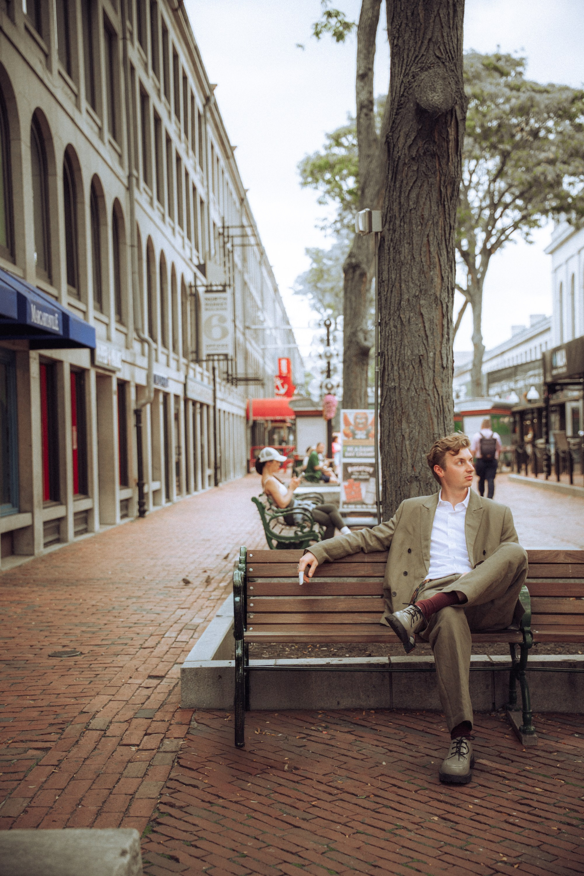 Male portrait in Boston. Portrait and wedding photographer in New York