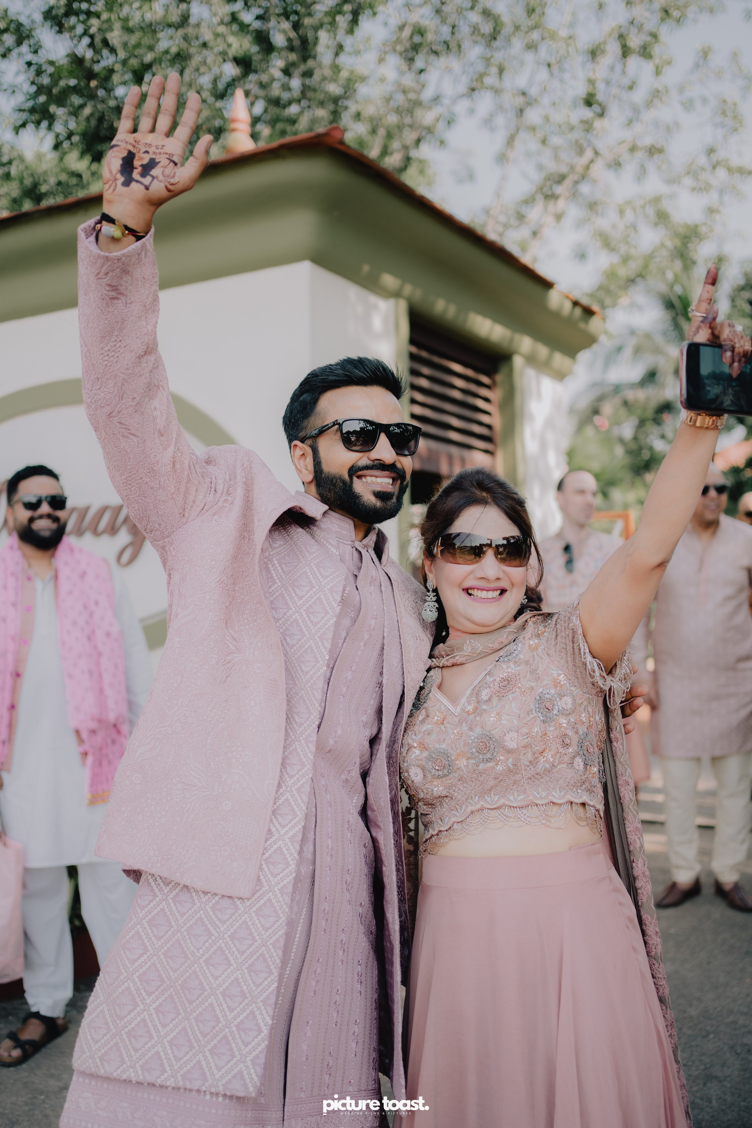 Varamala Ft. Barbie & Aneesh. Fine art Wedding Photographers in India & Canada