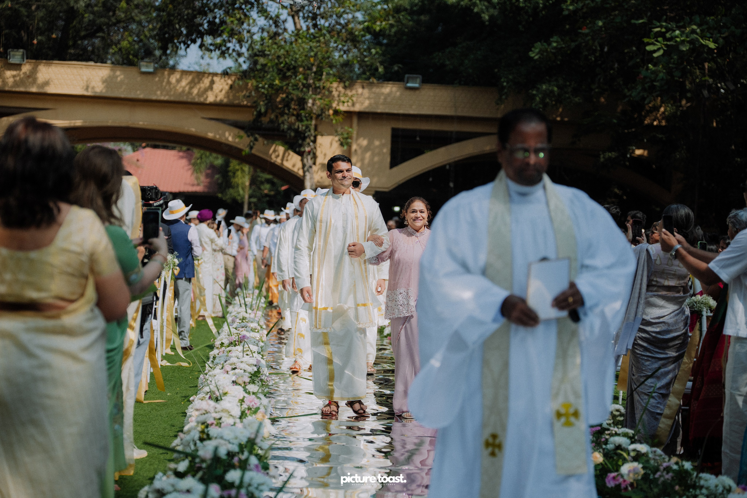Blessing of Rajiv & Aashna. Fine art Wedding Photographers in India & Canada
