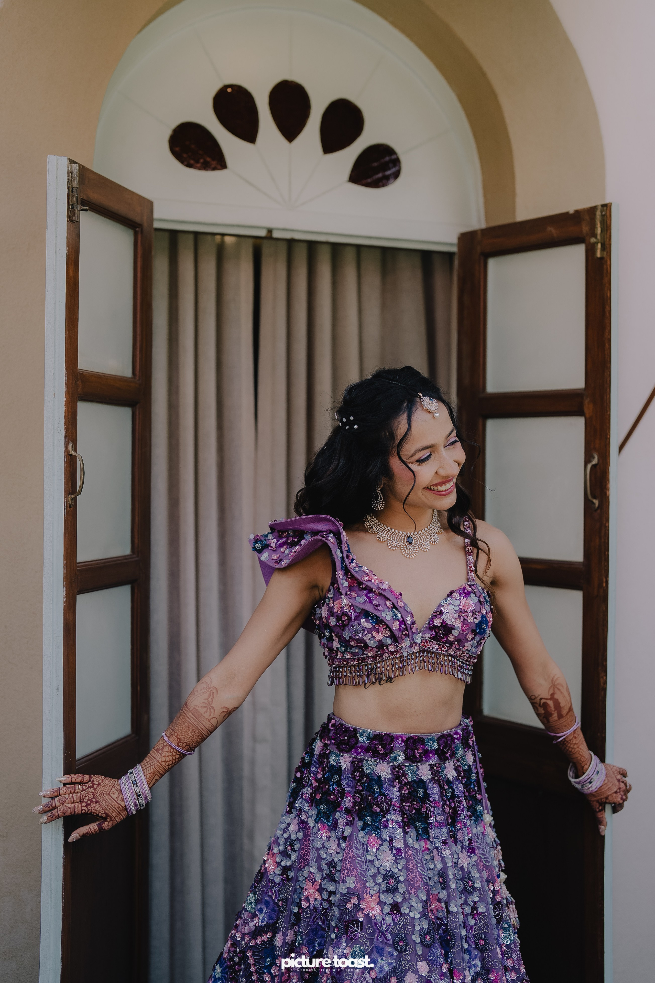 Varamala Ft. Barbie & Aneesh. Fine art Wedding Photographers in India & Canada