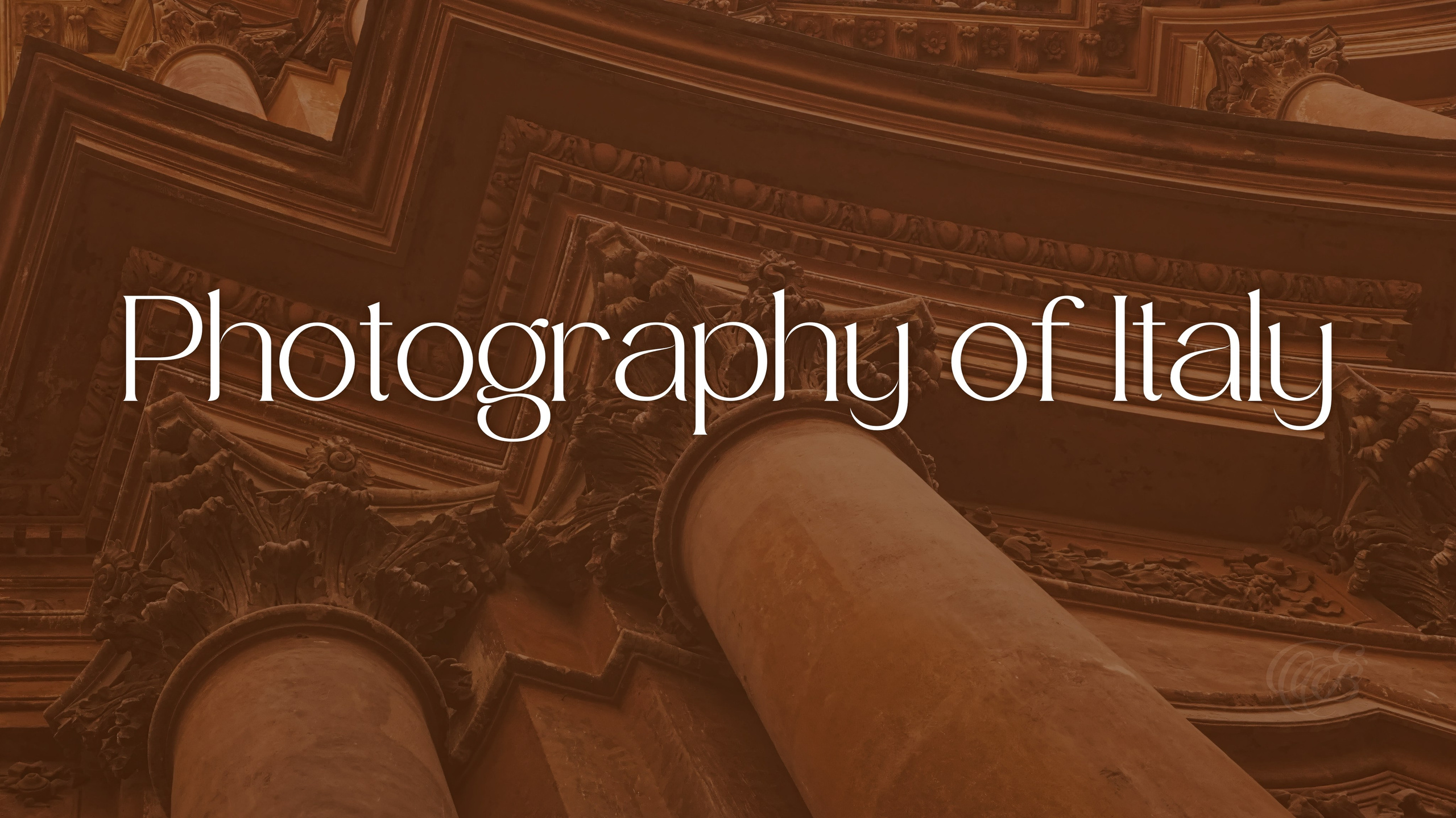 Photography of Italy. Eduardo Bartoli Photography