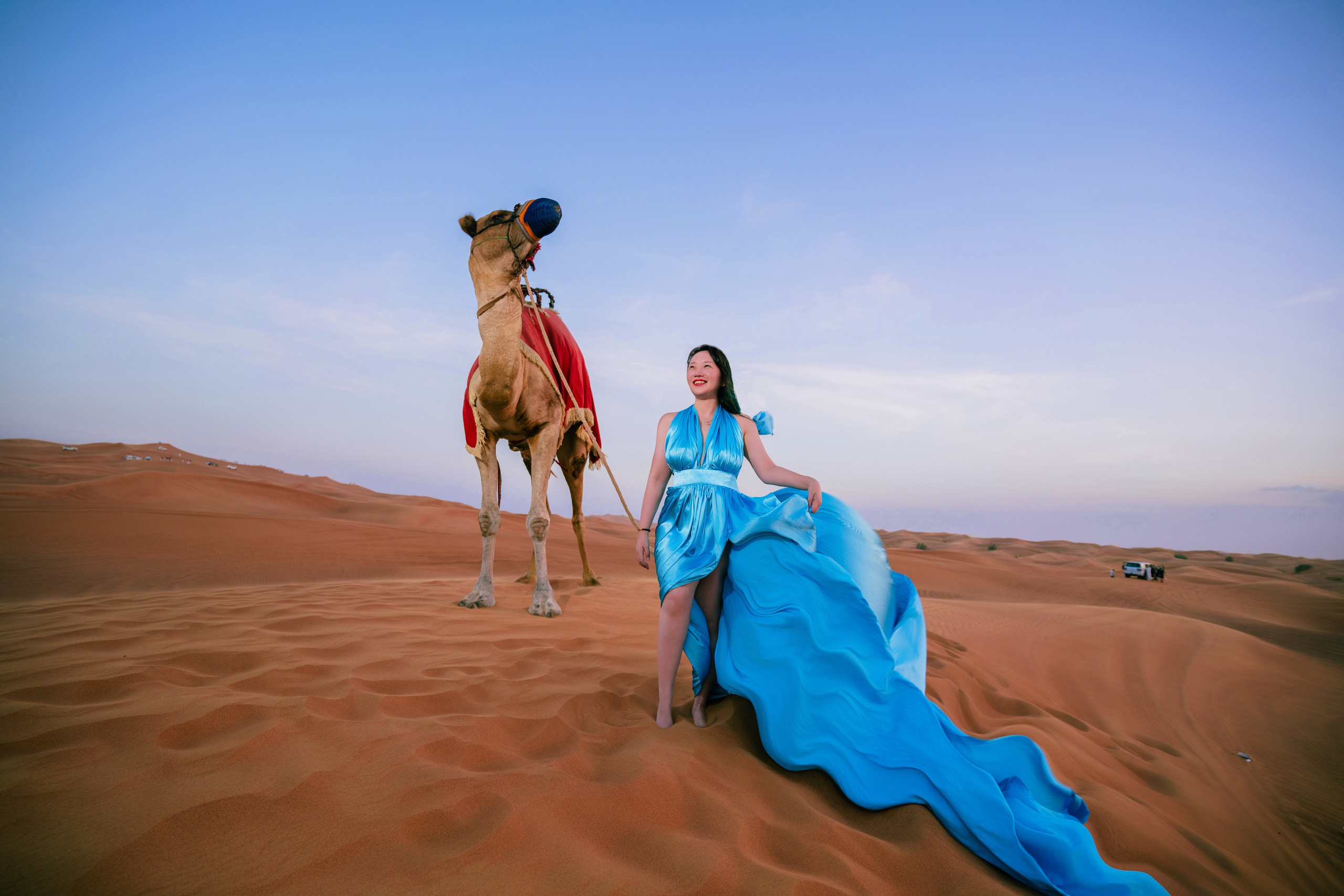 With horses and camels. Photographer and videographer in Dubai Dmitry Gromov