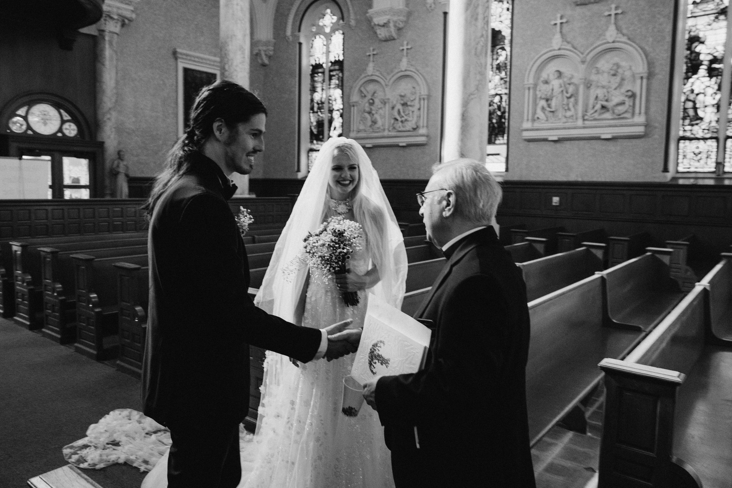 Lisa & Jim | Wedding Ceremony at St. Mary Star of the Sea