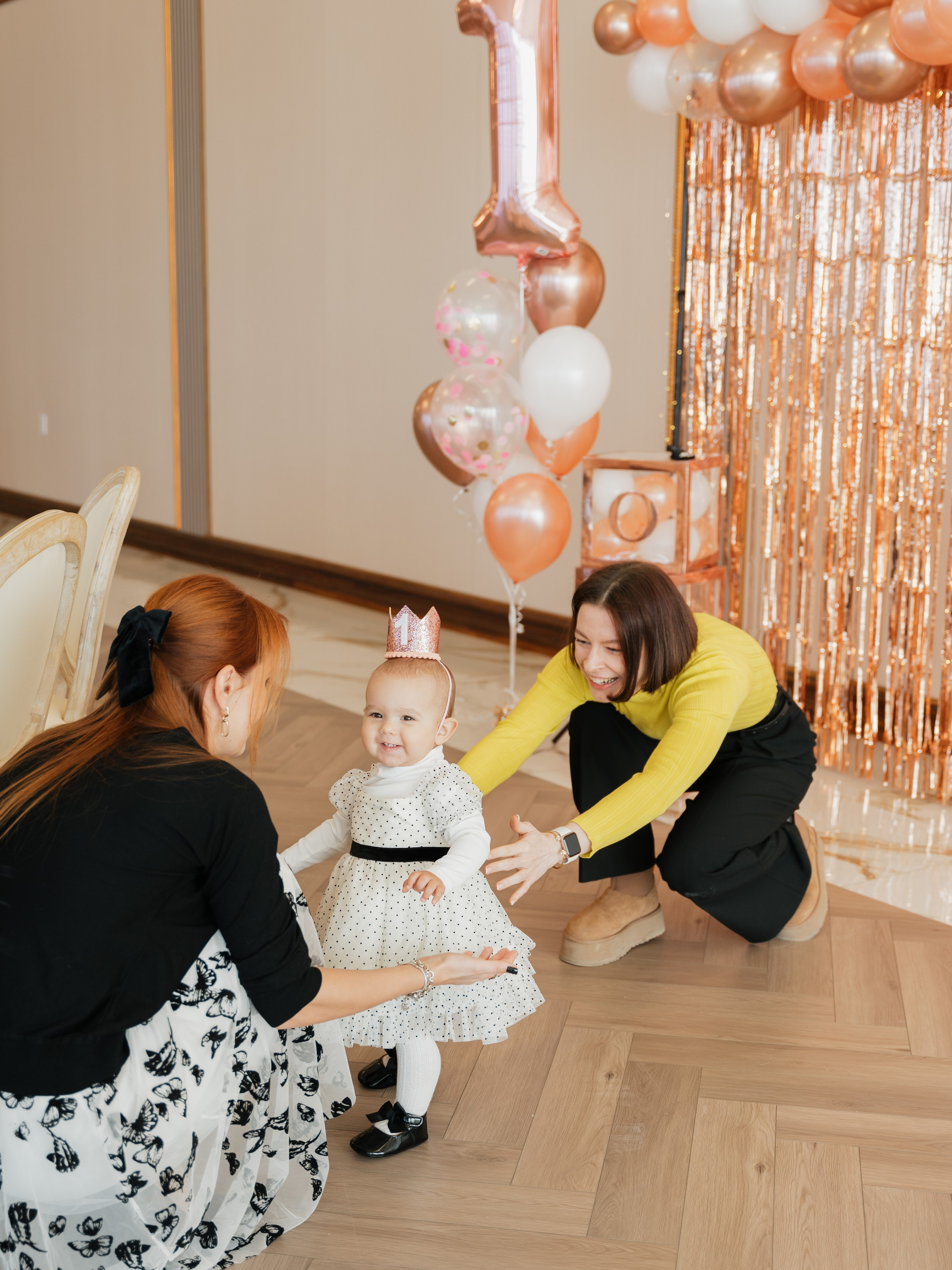 First birthday photoshoot Emily