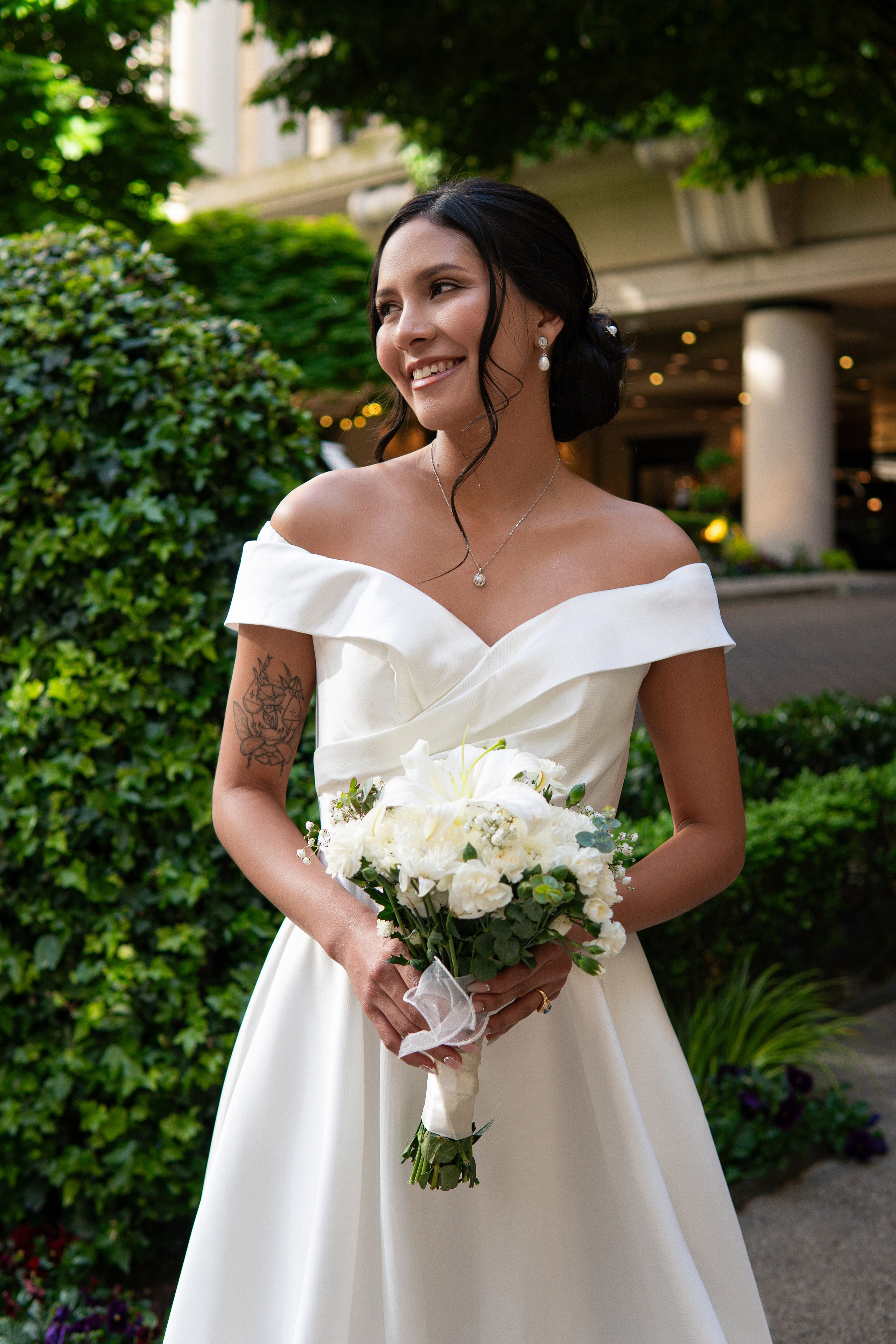 Bessie and Julio | Wedding Portrait session. Photographer in Washington Sophia D