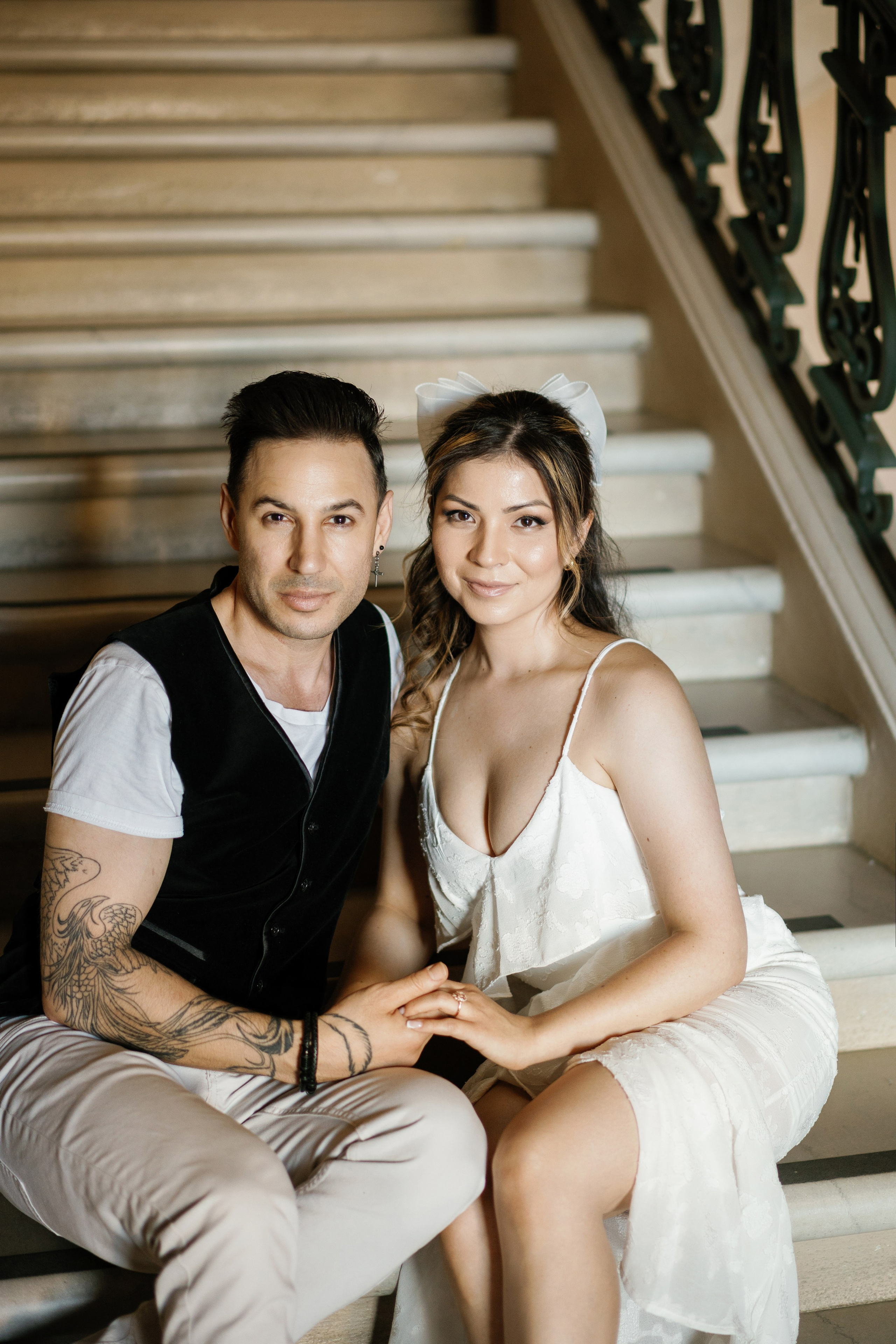 Pasadena City Hall Engagement Photoshoot, California. Wedding Photography & Videography Team in California, Los Angeles, San Francisco, San Diego and Travel