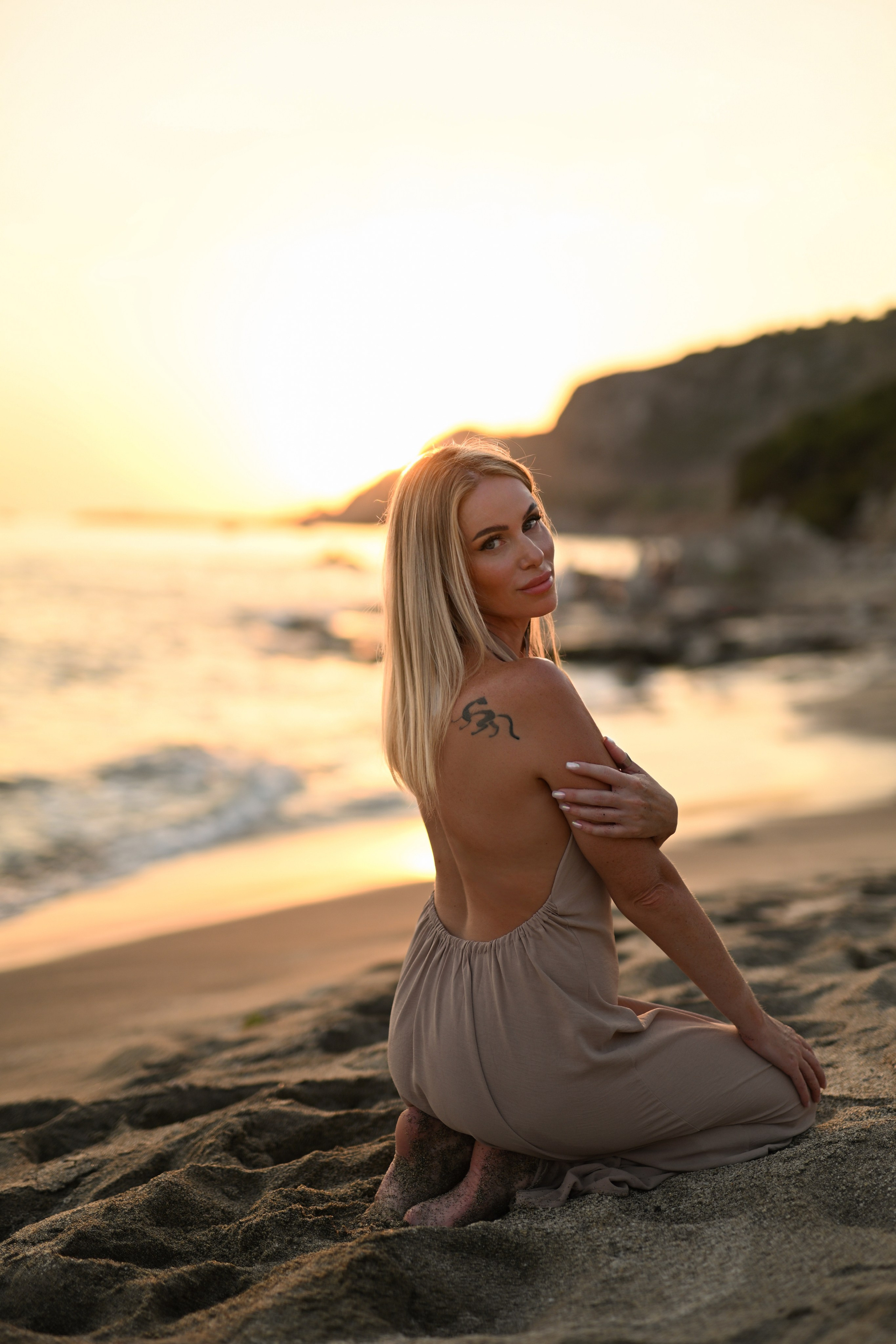 Индивидуальные съемки на пляже — Клеопатра. Photographer in Alanya, Side, Manavgat. Türkiye