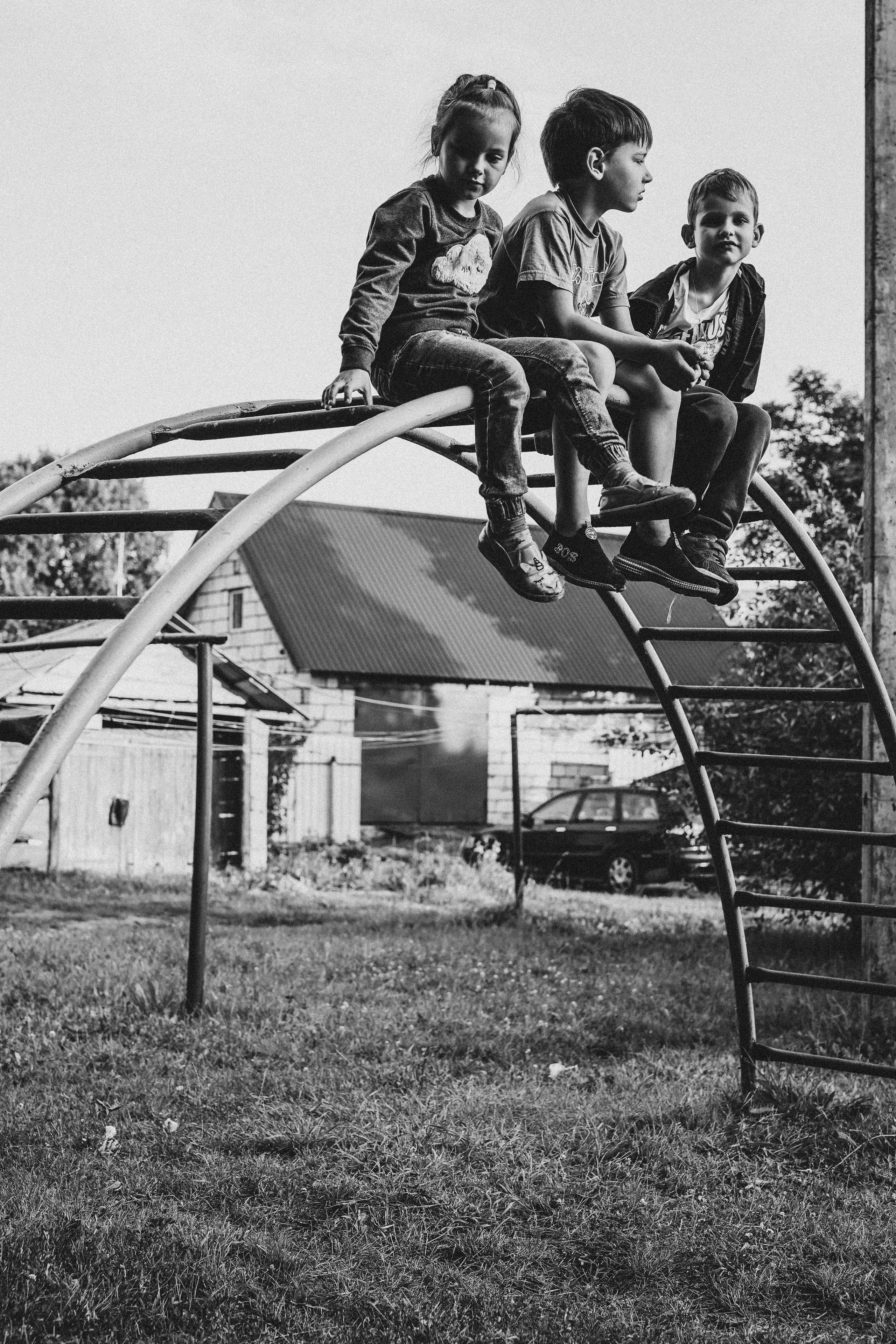 Игры во дворе. Фотограф новорожденных и детей первого года Евгения Михалькевич