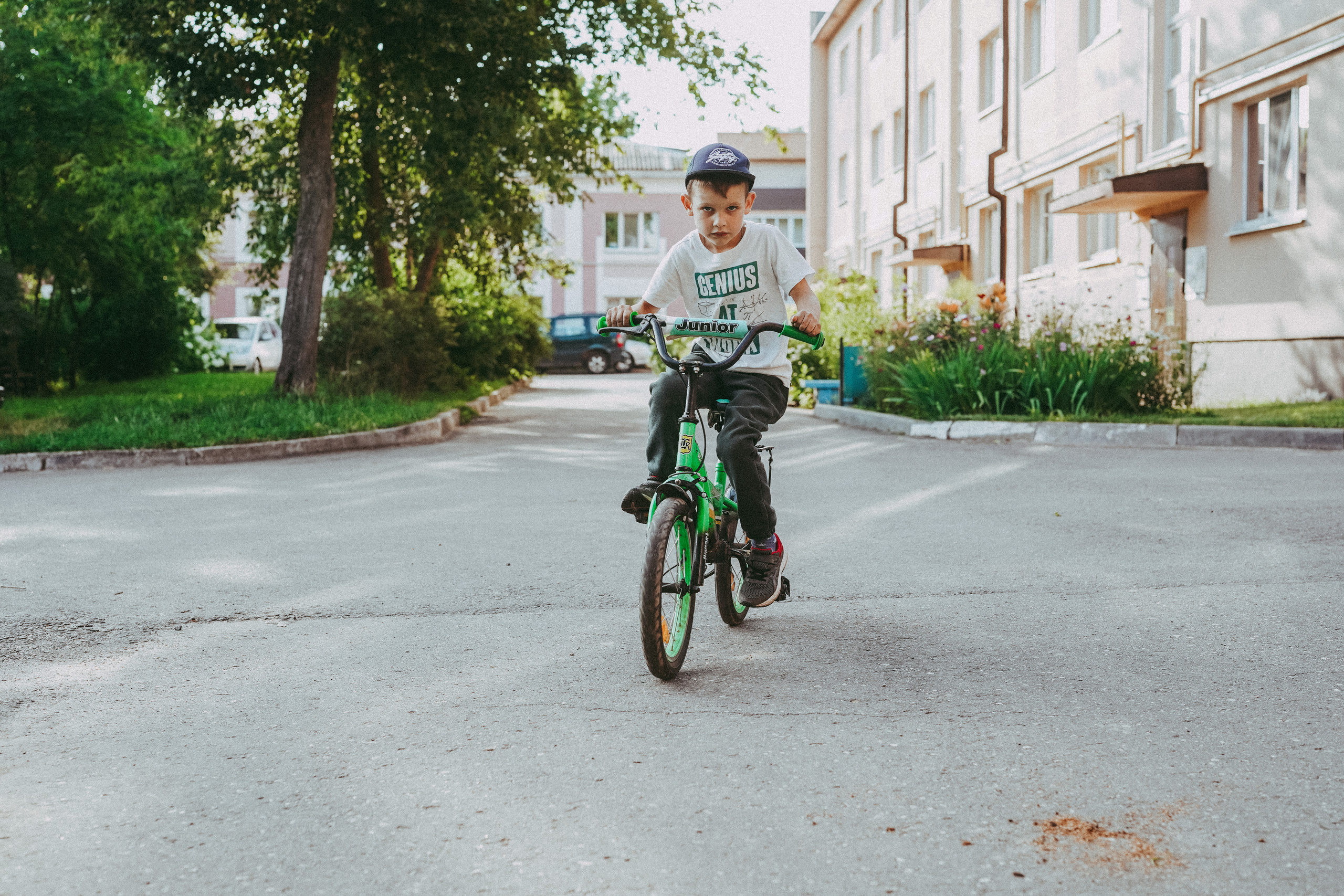 Игры во дворе. Фотограф новорожденных и детей первого года Евгения Михалькевич