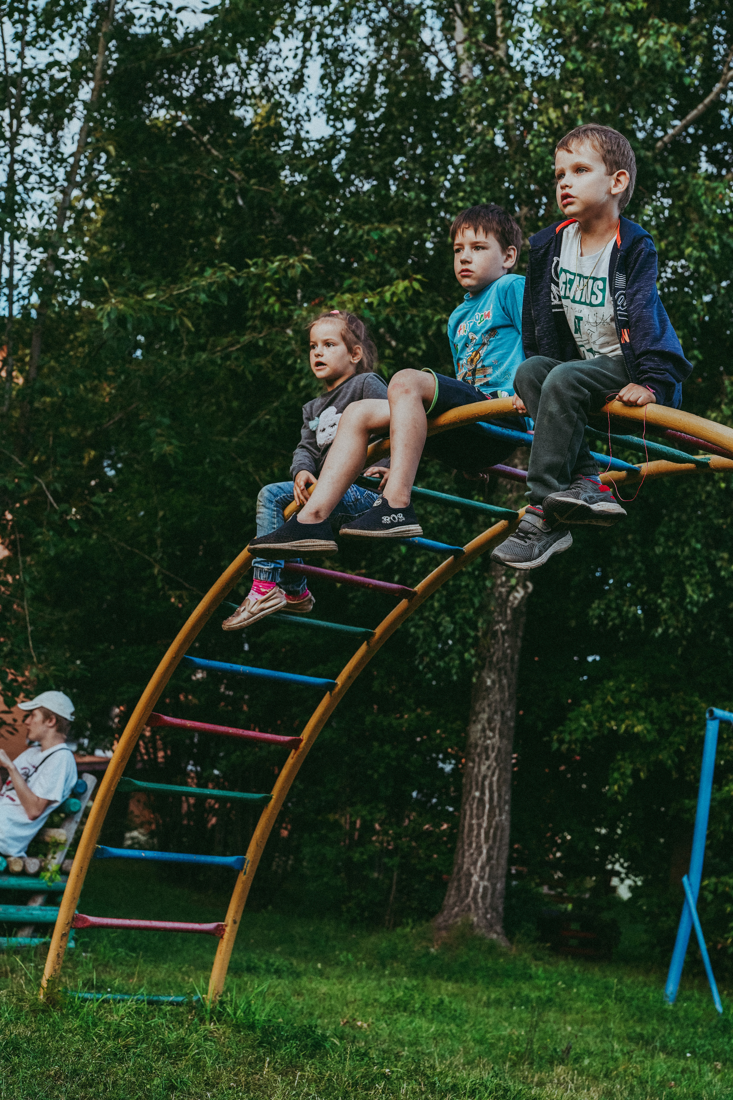 Игры во дворе. Фотограф новорожденных и детей первого года Евгения Михалькевич
