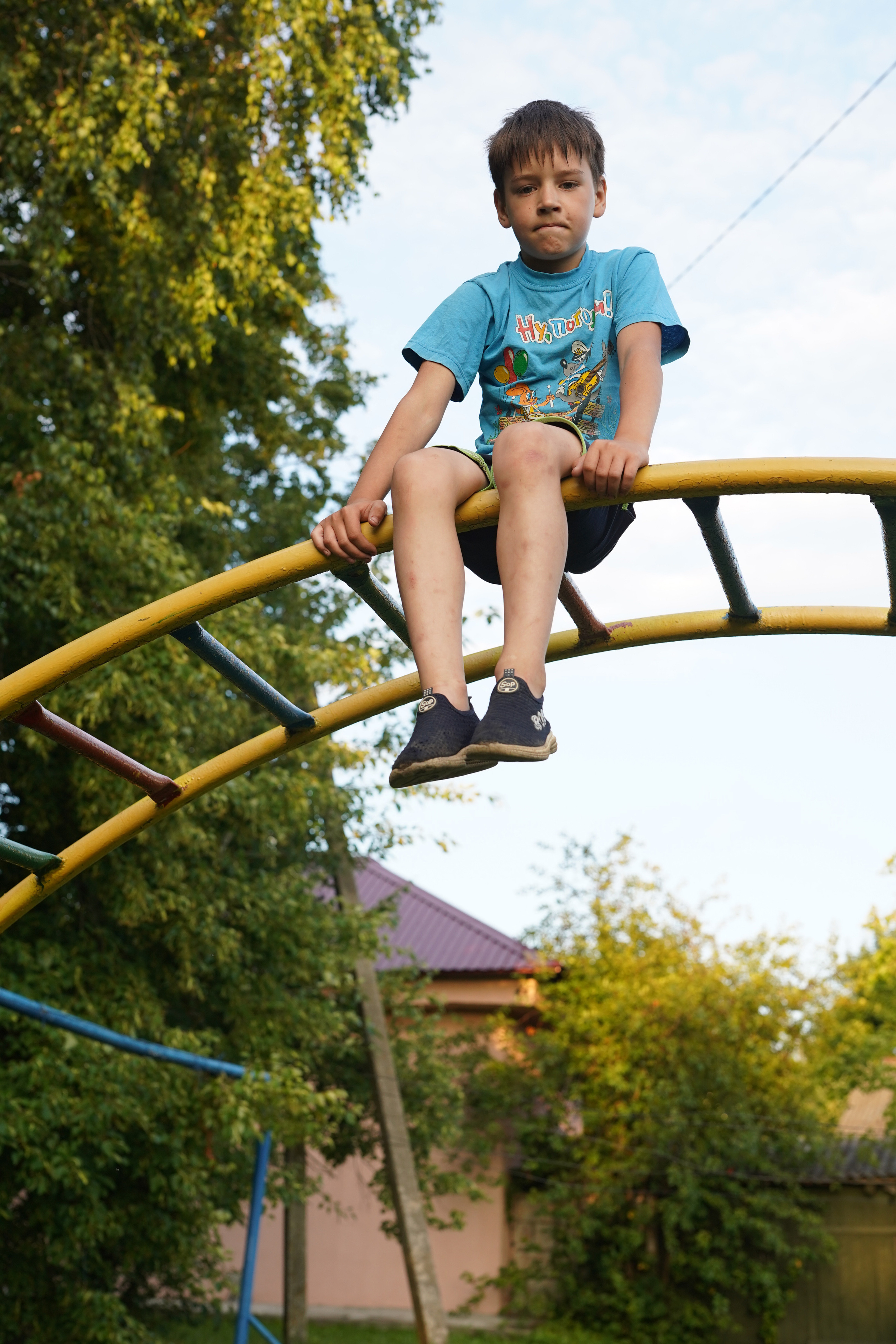 Игры во дворе. Фотограф новорожденных и детей первого года Евгения Михалькевич
