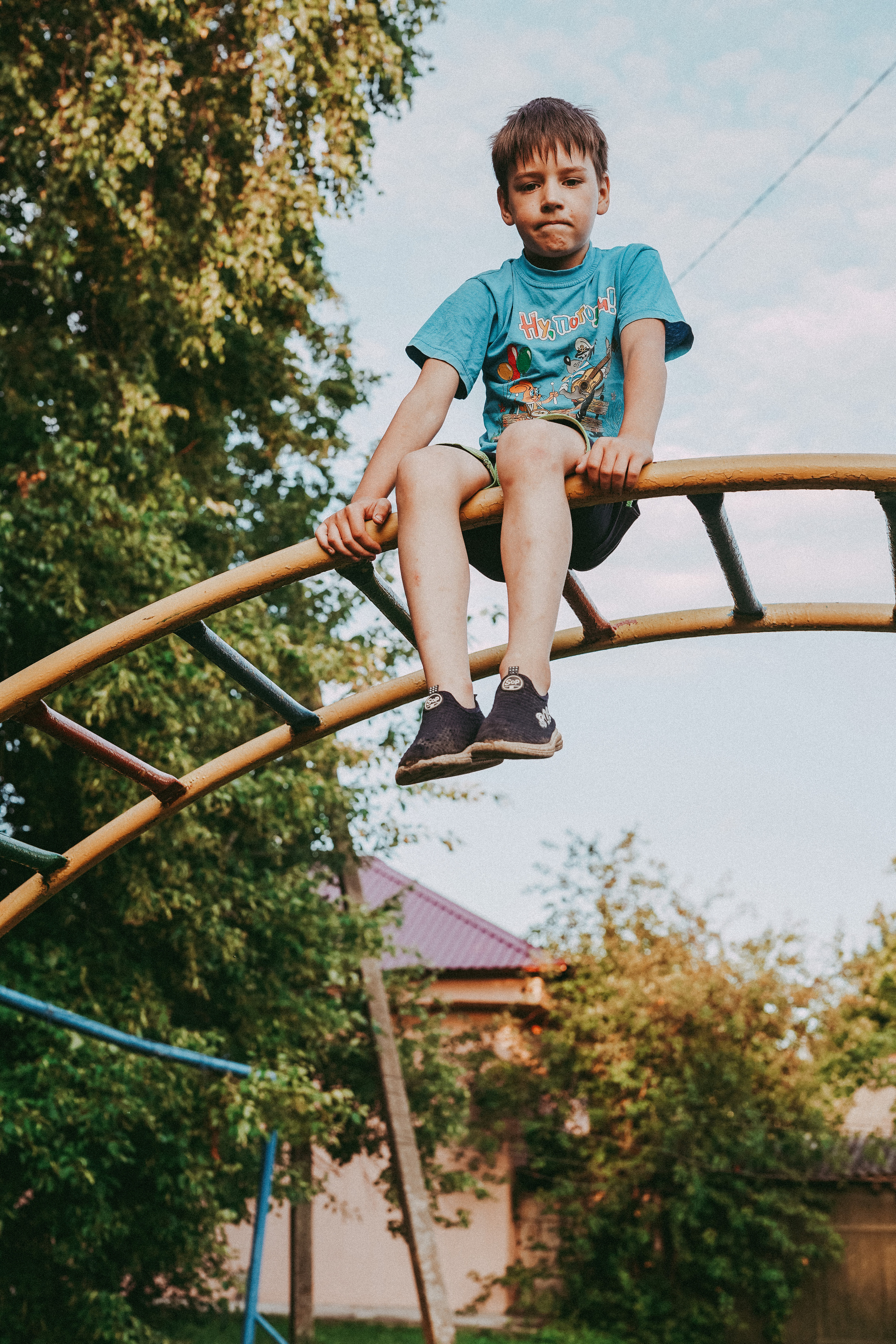 Игры во дворе. Фотограф новорожденных и детей первого года Евгения Михалькевич