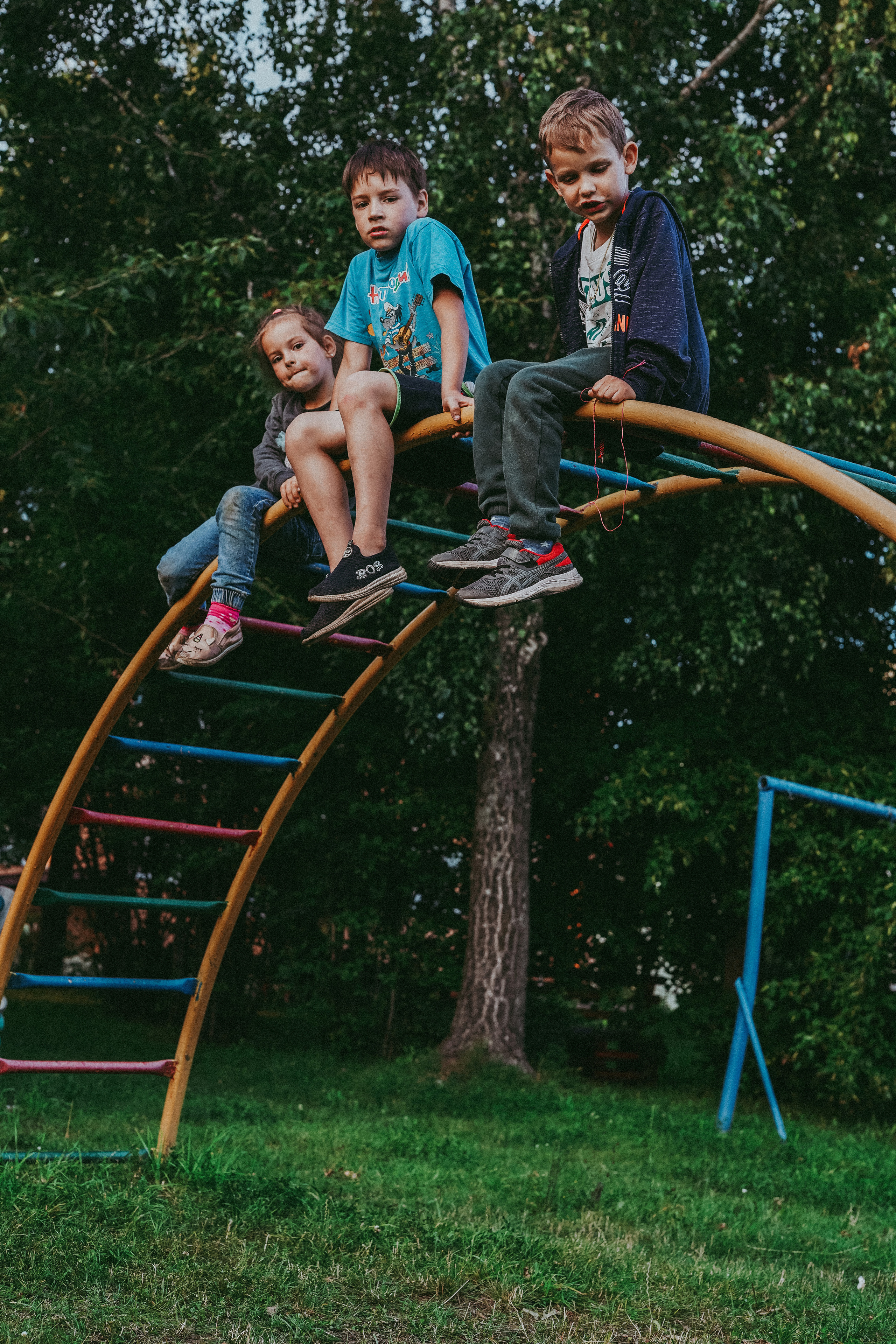 Игры во дворе. Фотограф новорожденных и детей первого года Евгения Михалькевич