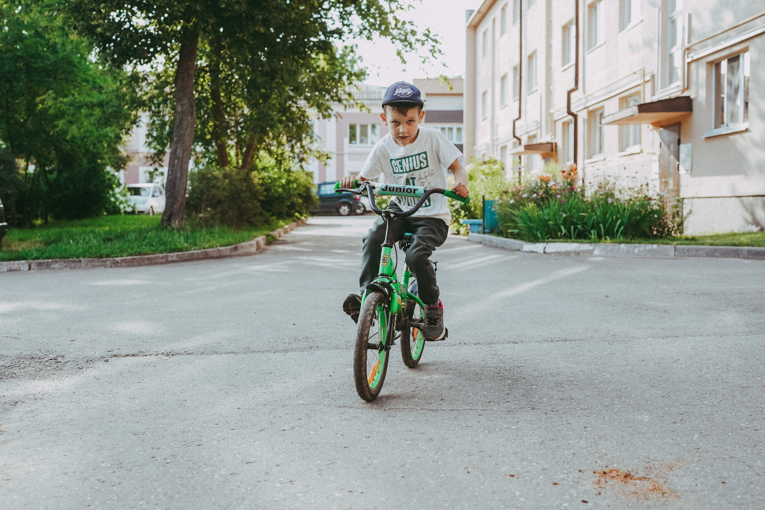 Игры во дворе. Фотограф новорожденных и детей первого года Евгения Михалькевич