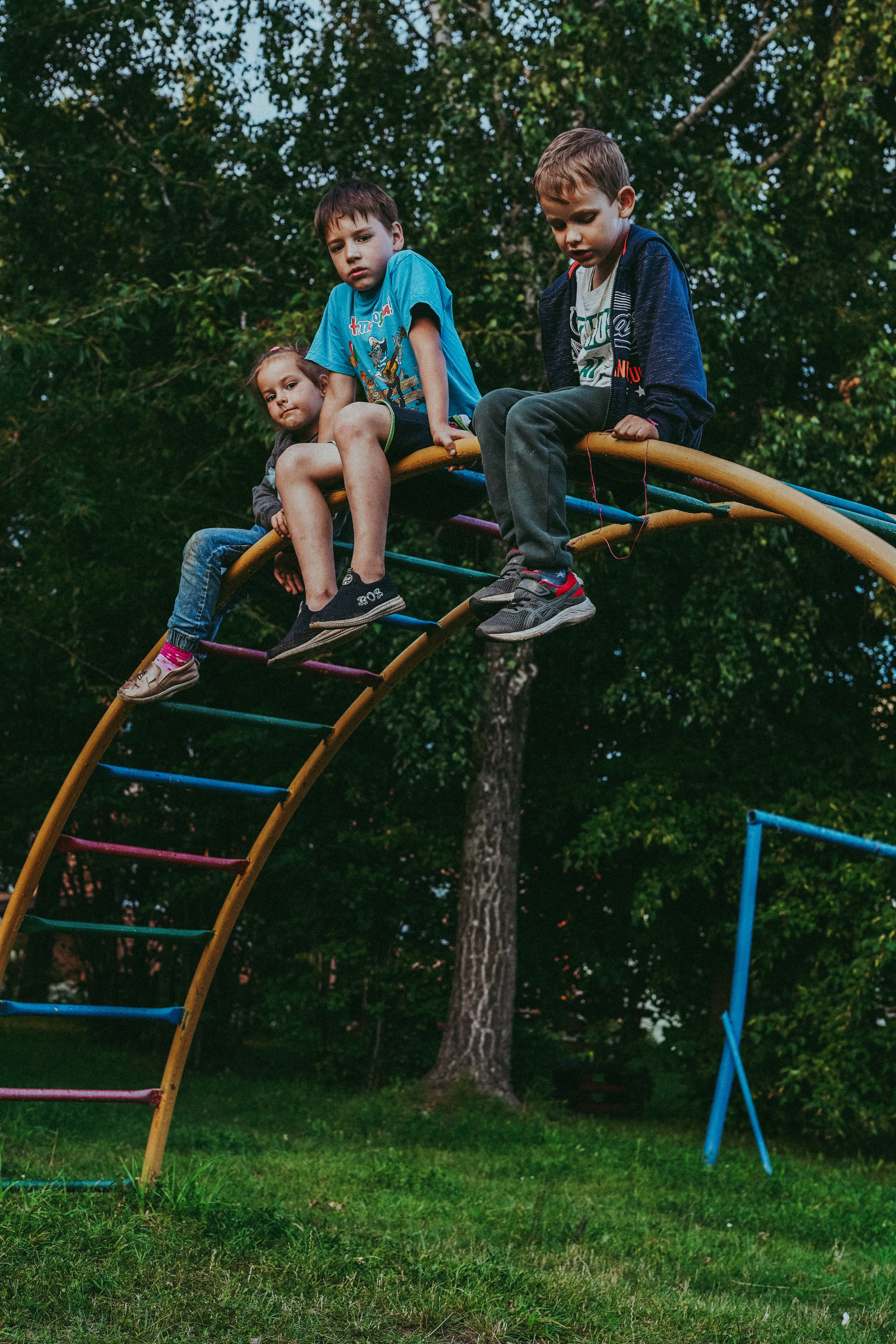 Игры во дворе. Фотограф новорожденных и детей первого года Евгения Михалькевич