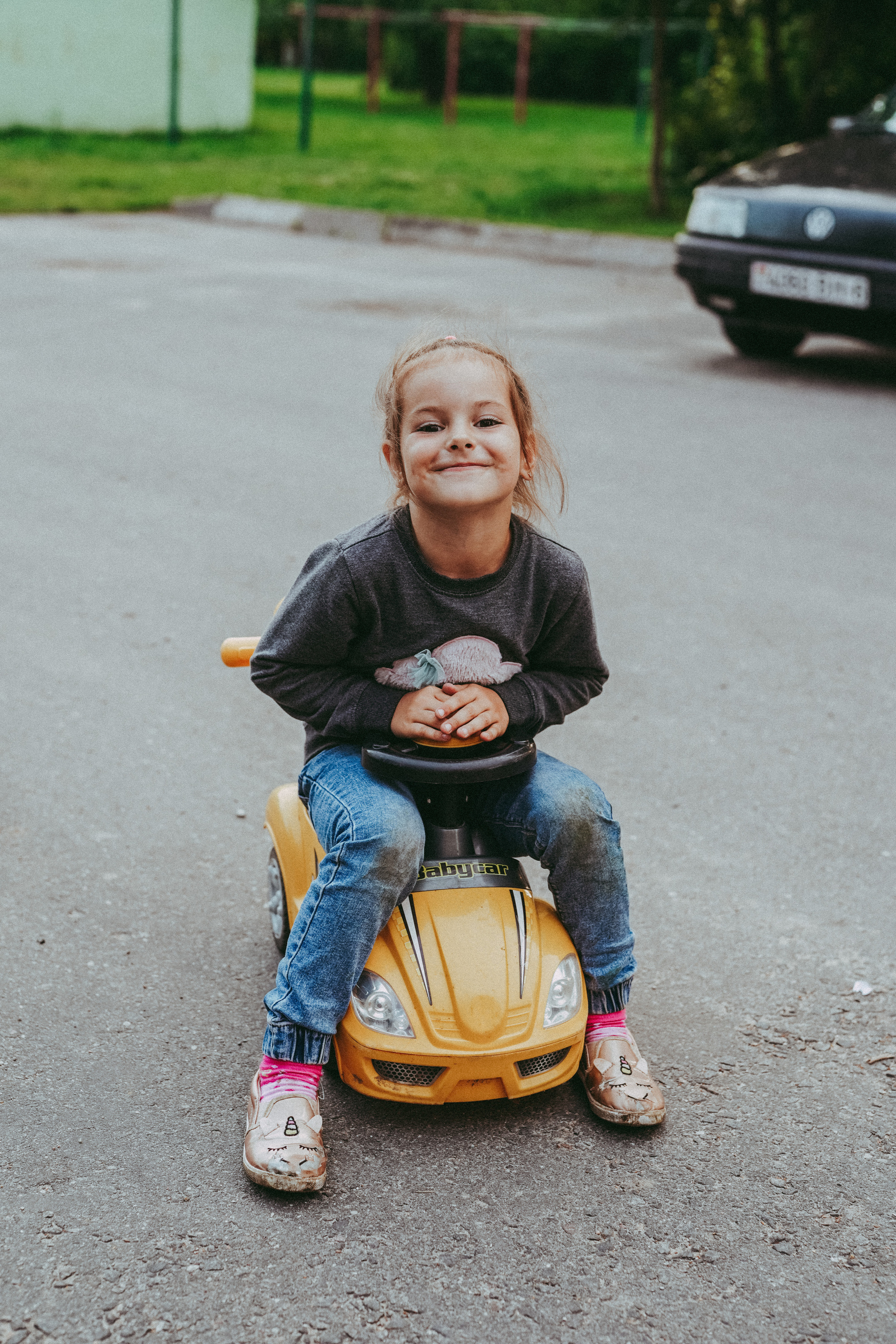Игры во дворе. Фотограф новорожденных и детей первого года Евгения Михалькевич