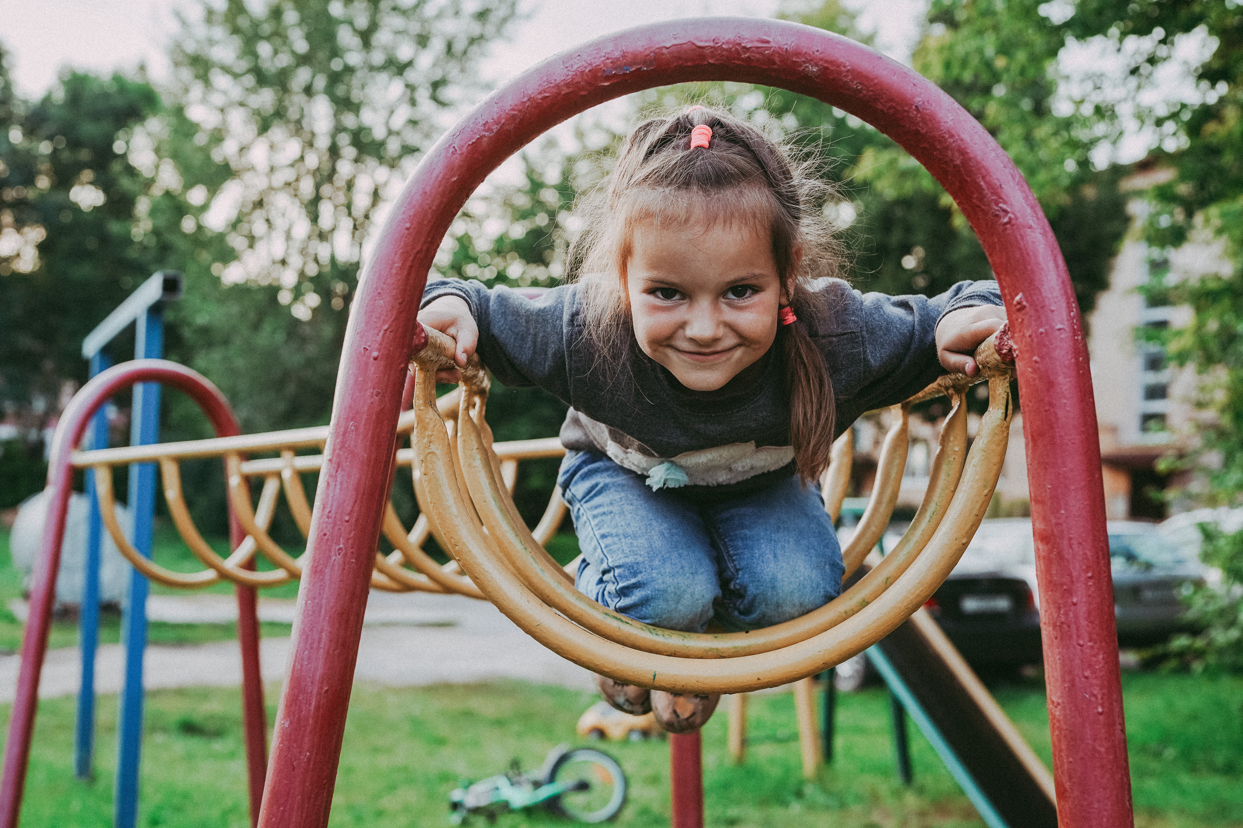 Игры во дворе. Фотограф новорожденных и детей первого года Евгения Михалькевич