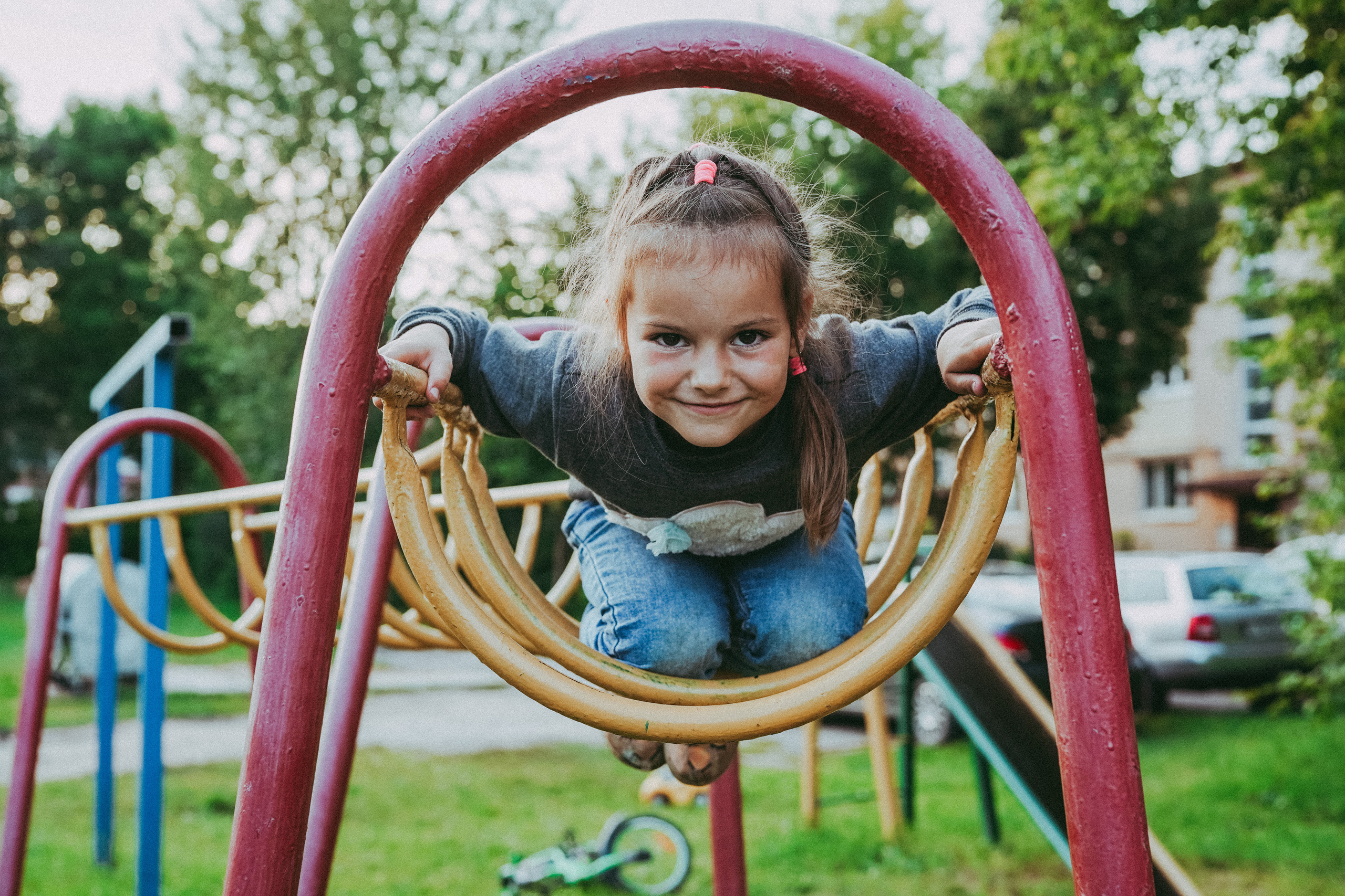 Игры во дворе. Фотограф новорожденных и детей первого года Евгения Михалькевич